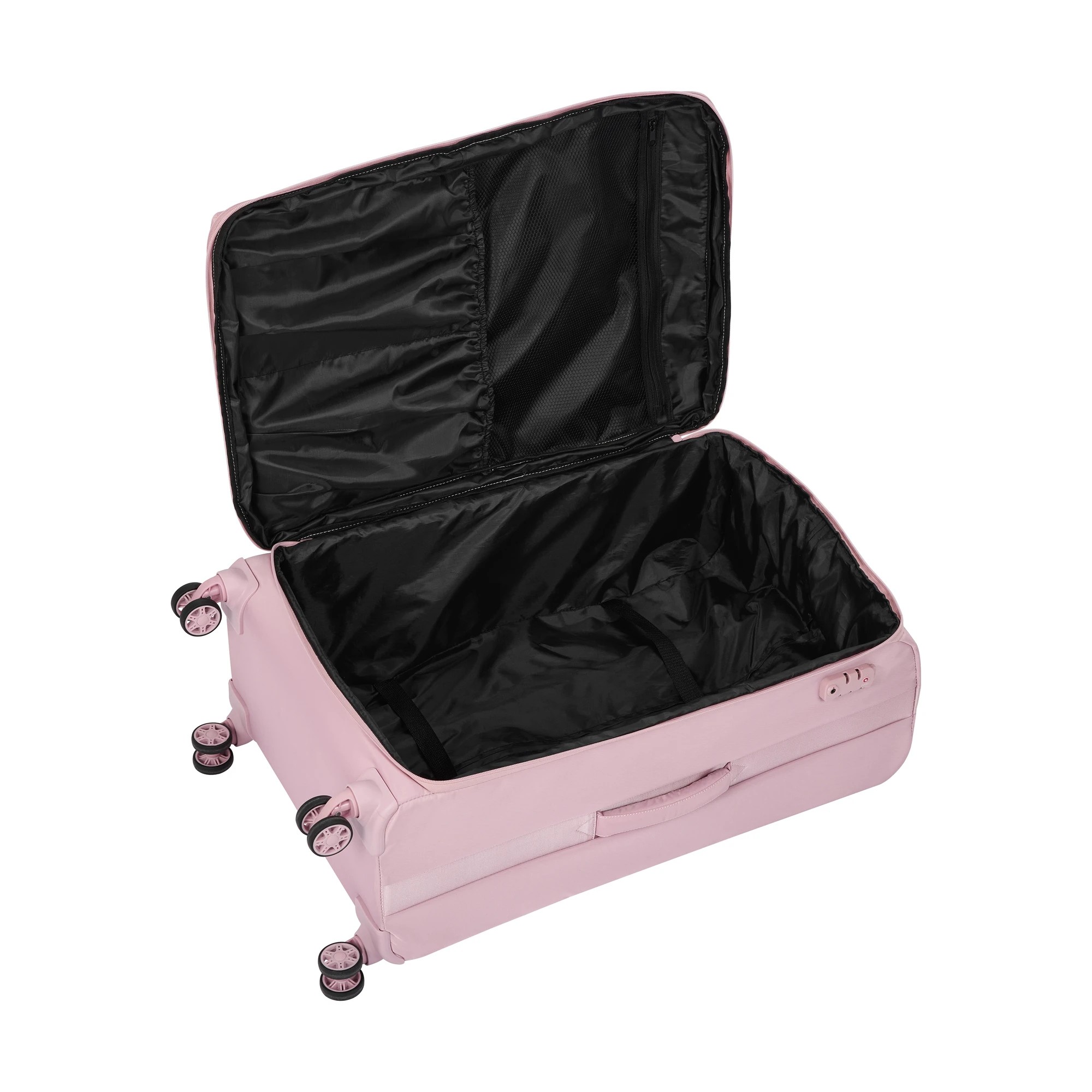 3 70cm 8 Wheels Lightweight Soft Case - Blush, 3 of 8