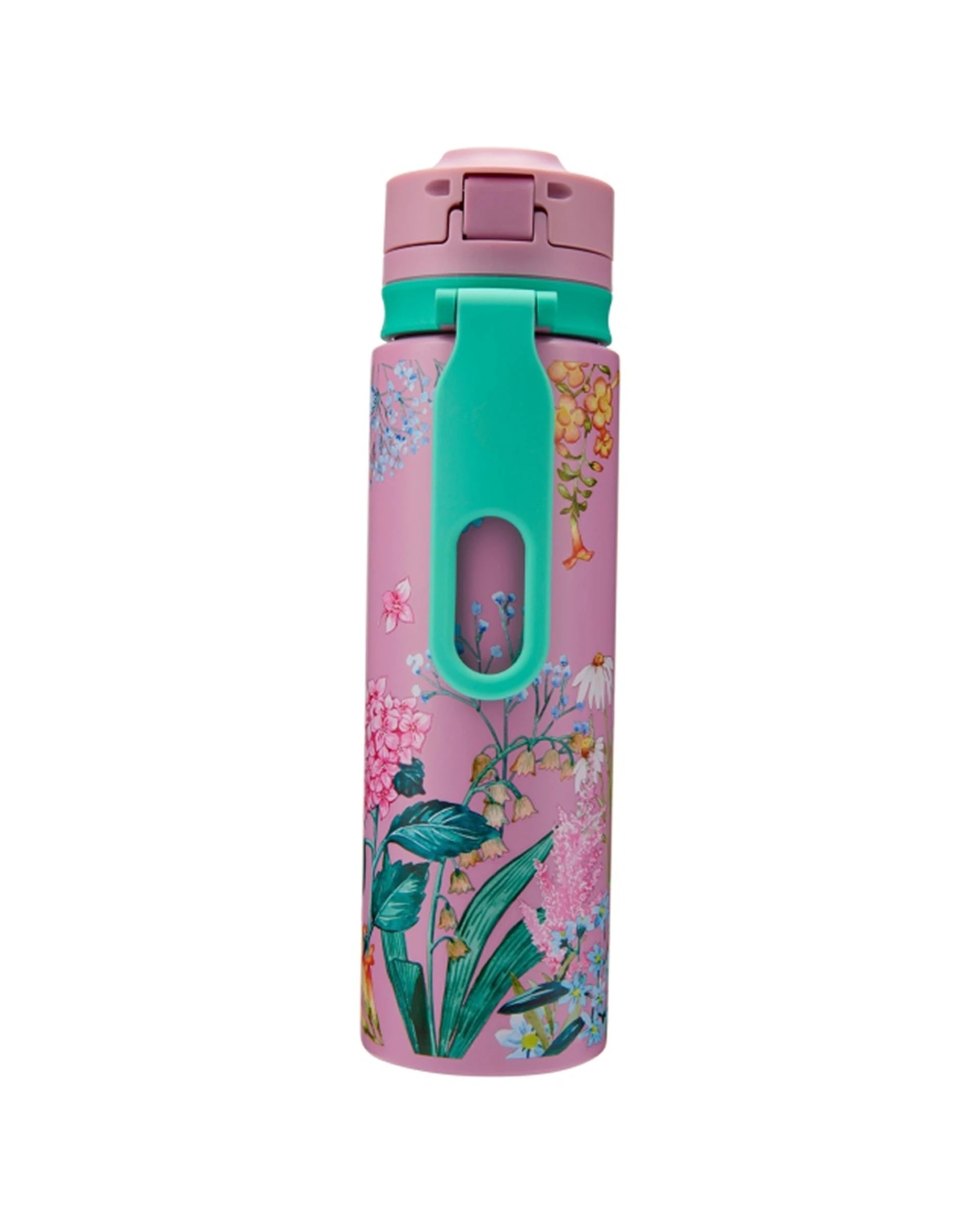 1 Maxwell And Williams Double Wall Insulated Botanica Chug Bottle 750ml Gift Boxed - Pink, 1 of 4
