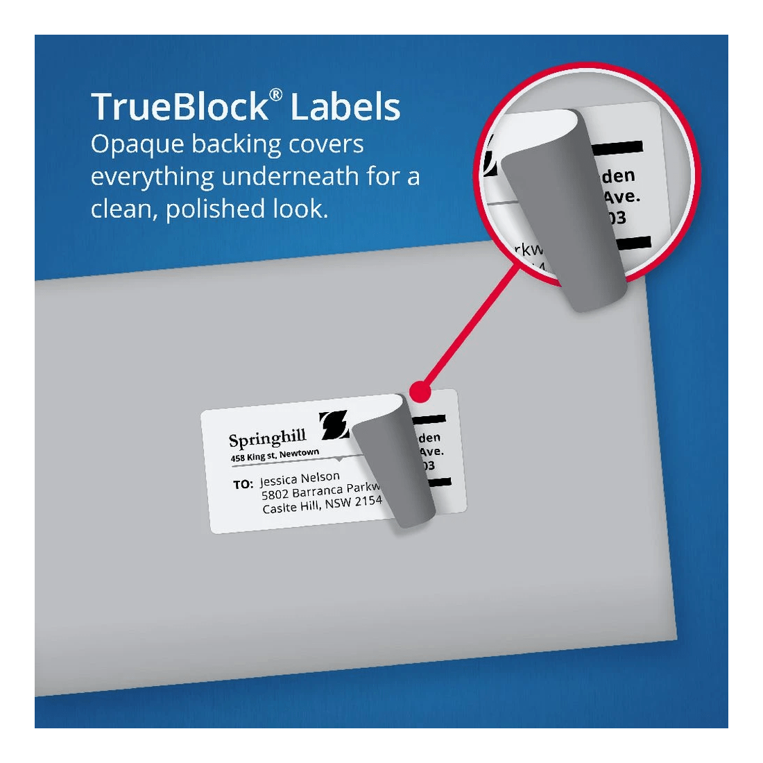 7 Avery 1UP Inkjet Laser A6 Shipping Labels 25 Sheets, 7 of 7