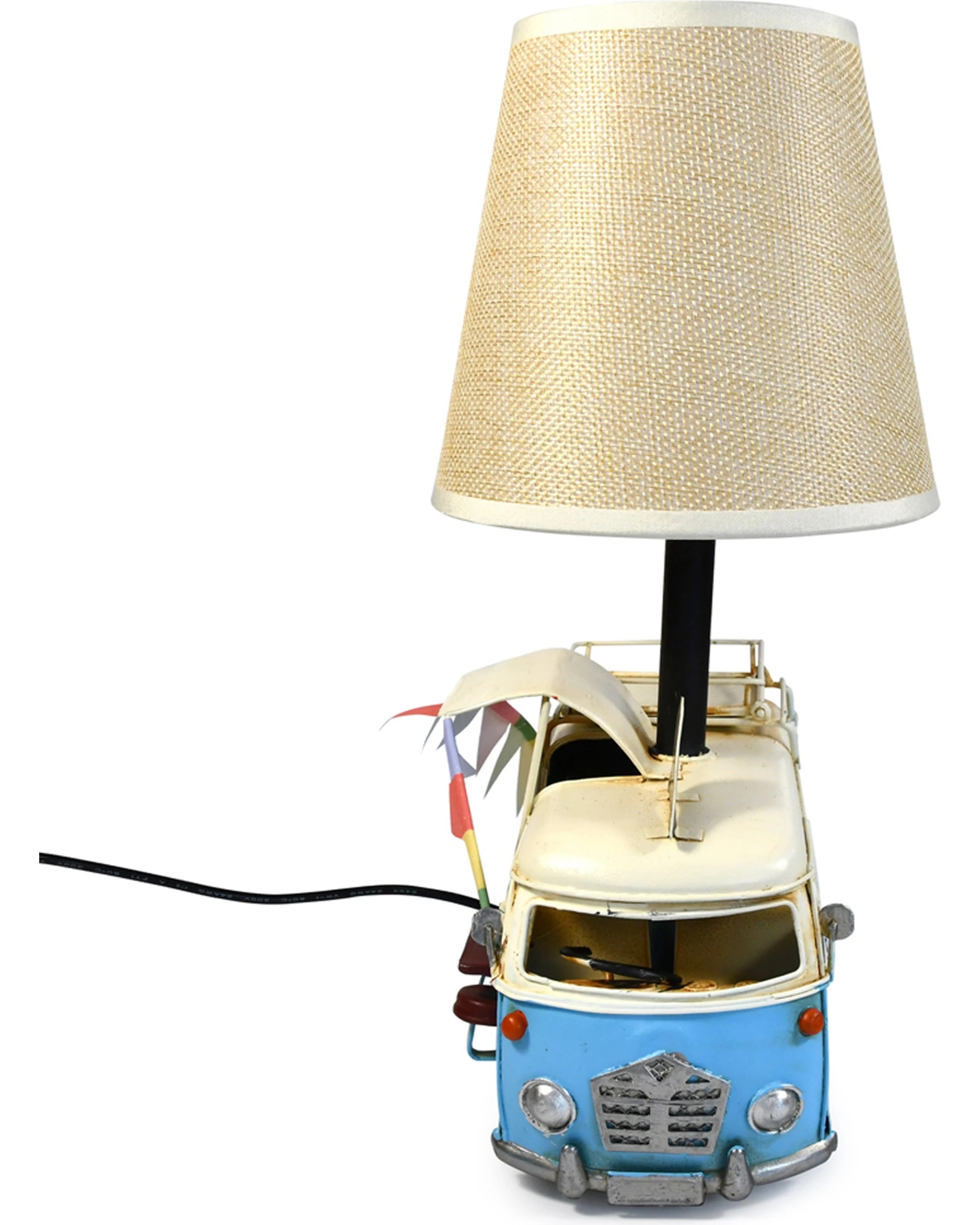 3 Auto Petit USB LED Lamp Ice Van Home Decor 20x30cm - Blue, 3 of 6