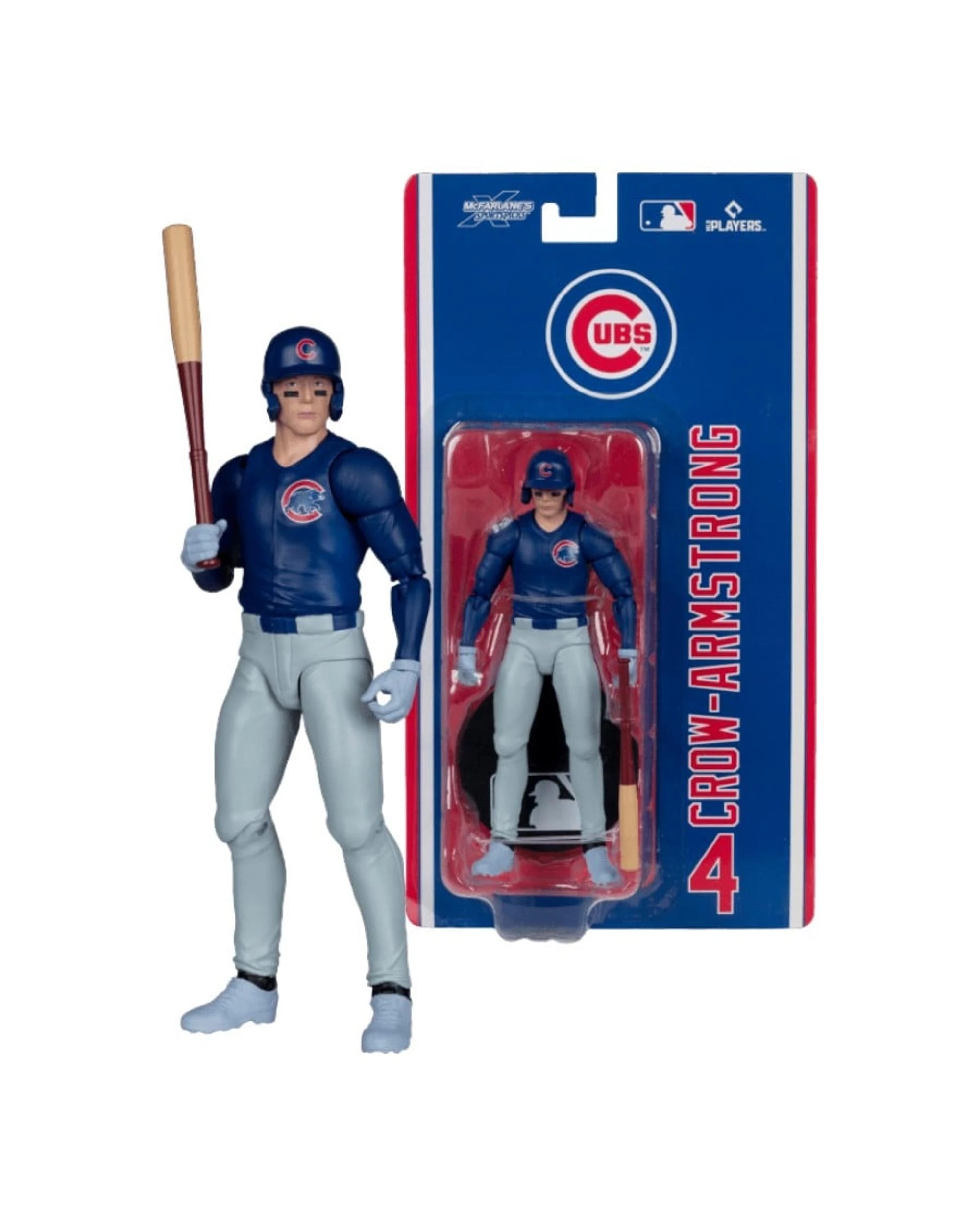1 McFarlane SportsPicks MLB Cubs Pete Crow-Armstrong 6 inch Articulated Figure, 1 of 9