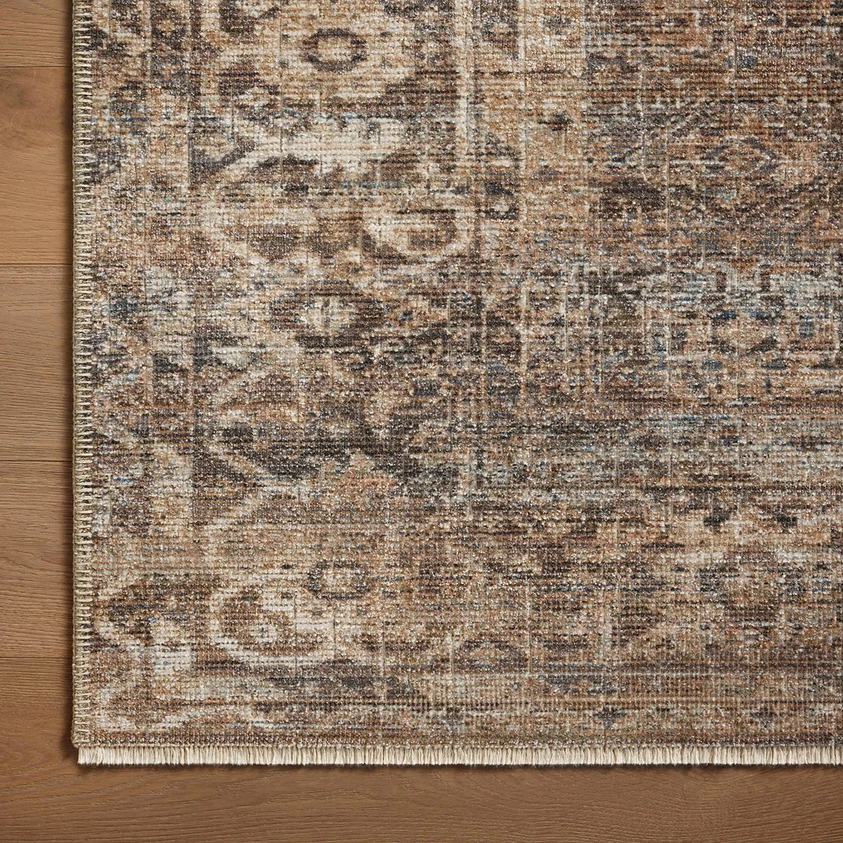 3 Common Ground Rugs Heirloom 07 370x300cm - Extra Large Power Loomed Floor Rug - Brown, 3 of 7