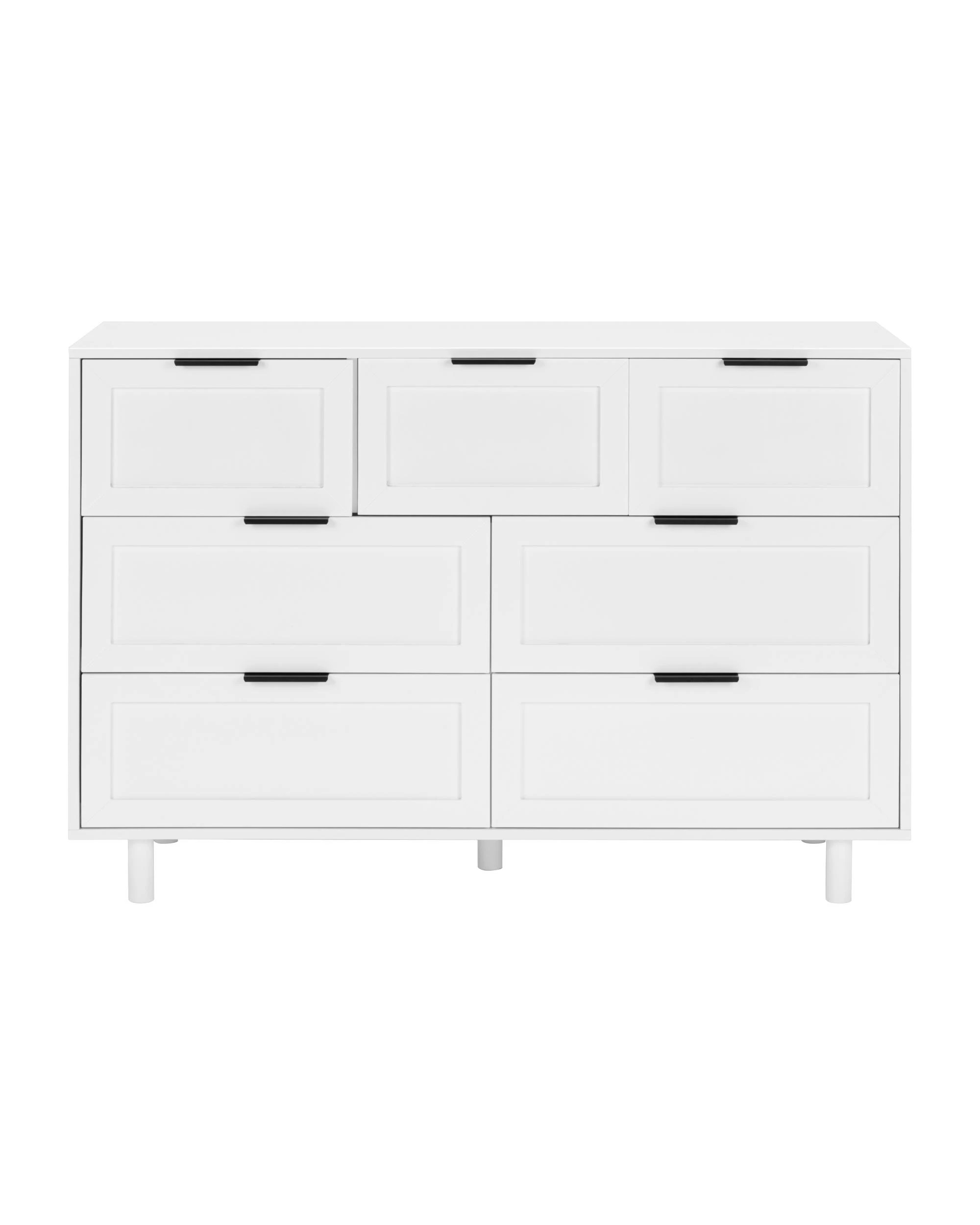 4 Kodu Tallboy Dresser Chest 7 Drawers - White, 4 of 10