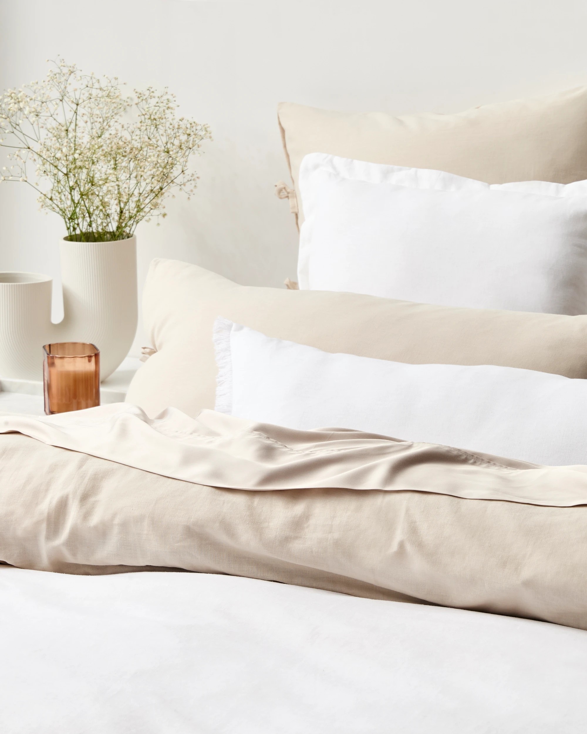 5 Target Laynie Linen/Cotton Quilt Cover Set - King Bed - Natural, 5 of 5