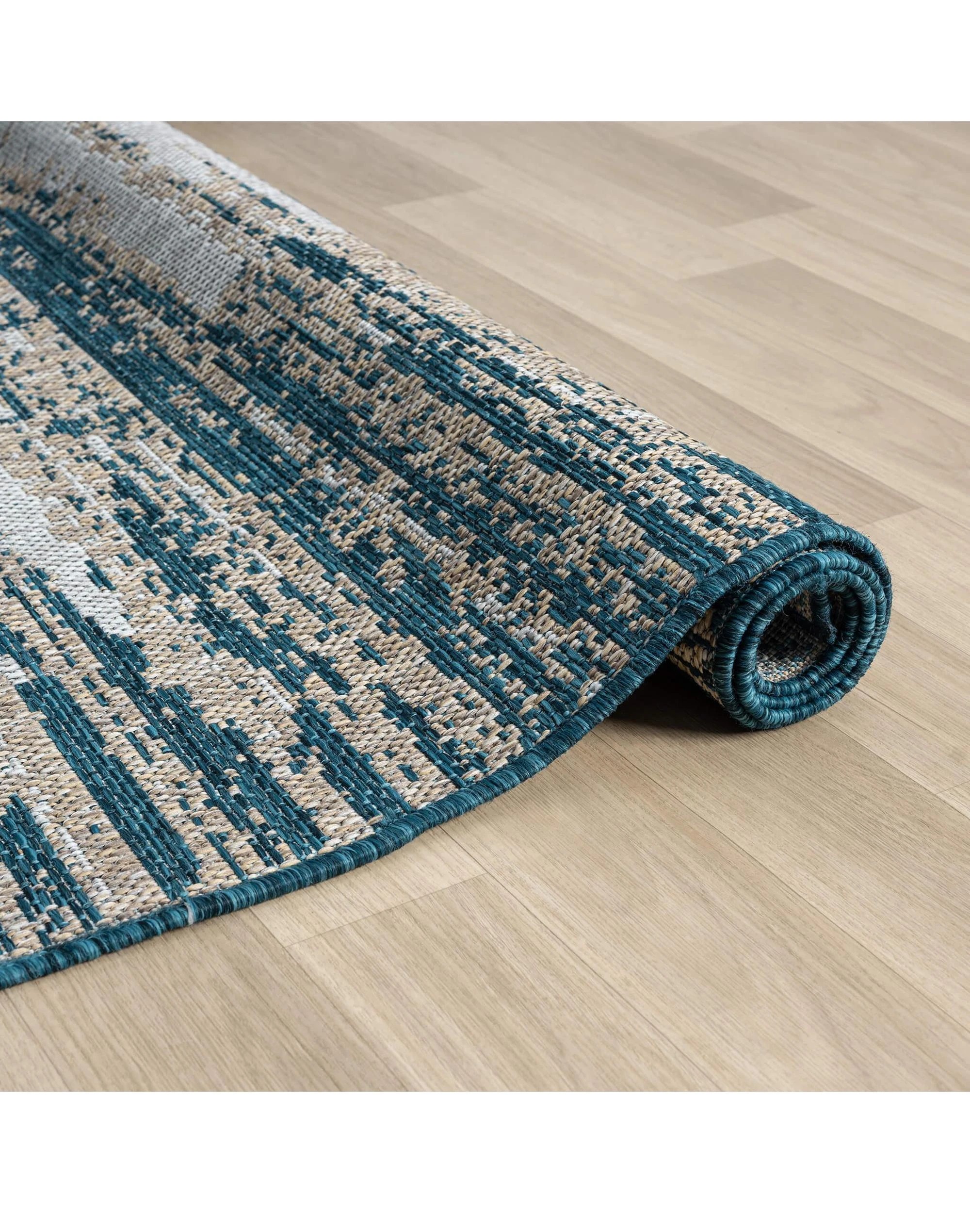 9 La Grace Home Cascade Premium Rug - 160x230cm - Turquoise, 9 of 10