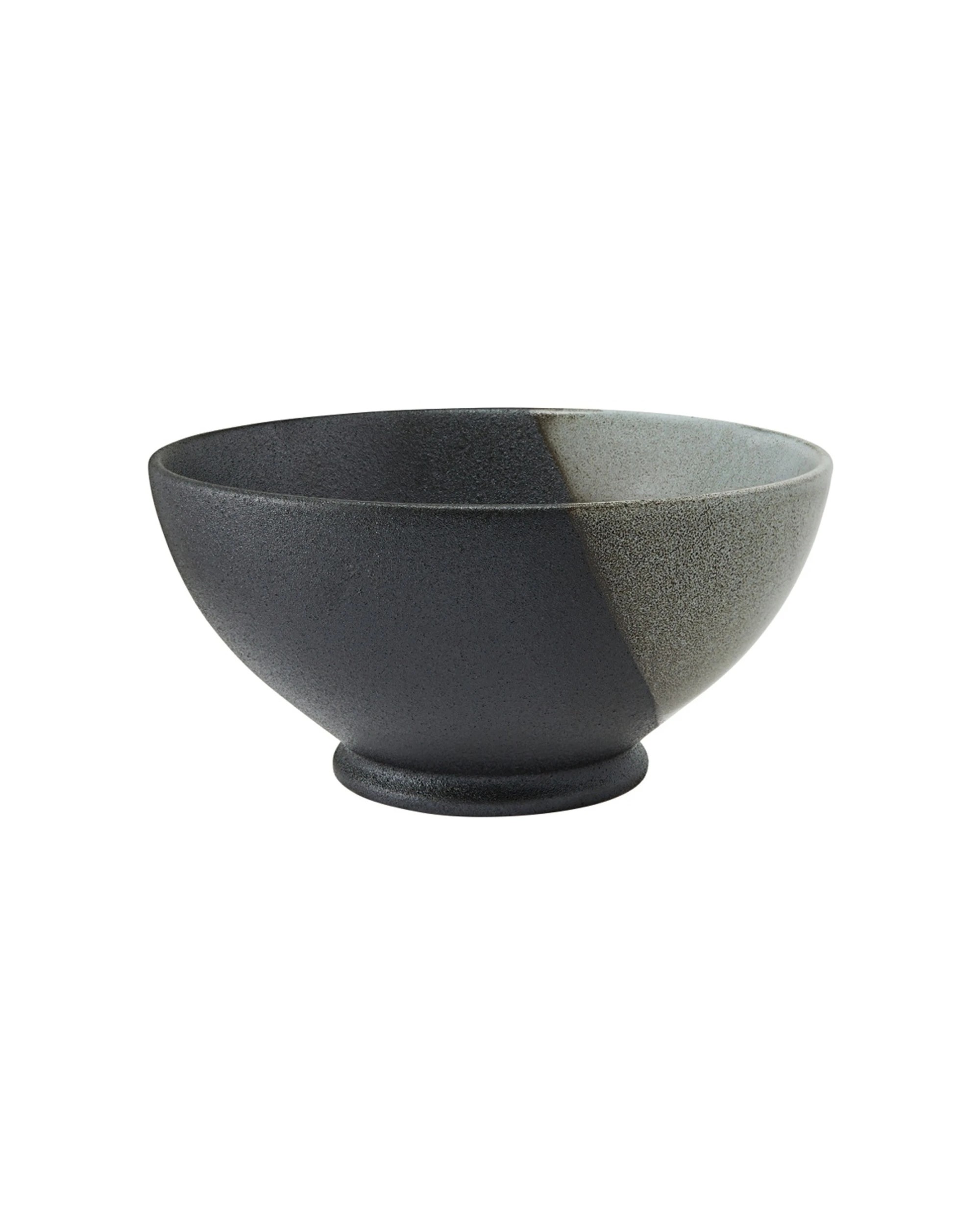 1 Maxwell & Williams Durable Ceramic Umi Noodle Bowl Dinnerware 20x10cm - Black, 1 of 2