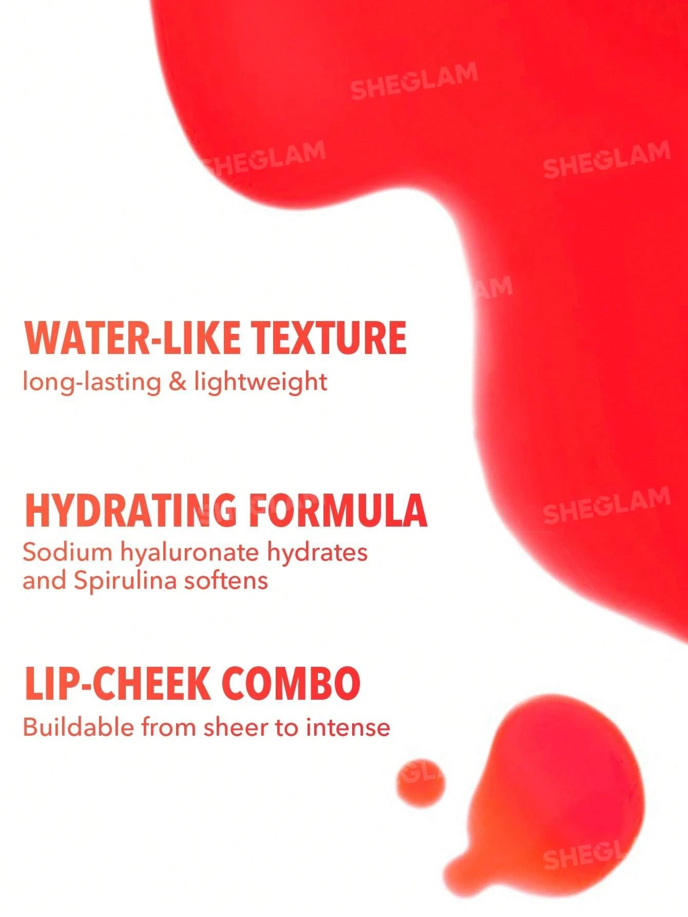 7 SHEGLAM For The Flush Lip & Cheek Tint - Cherry Picked, 7 of 7