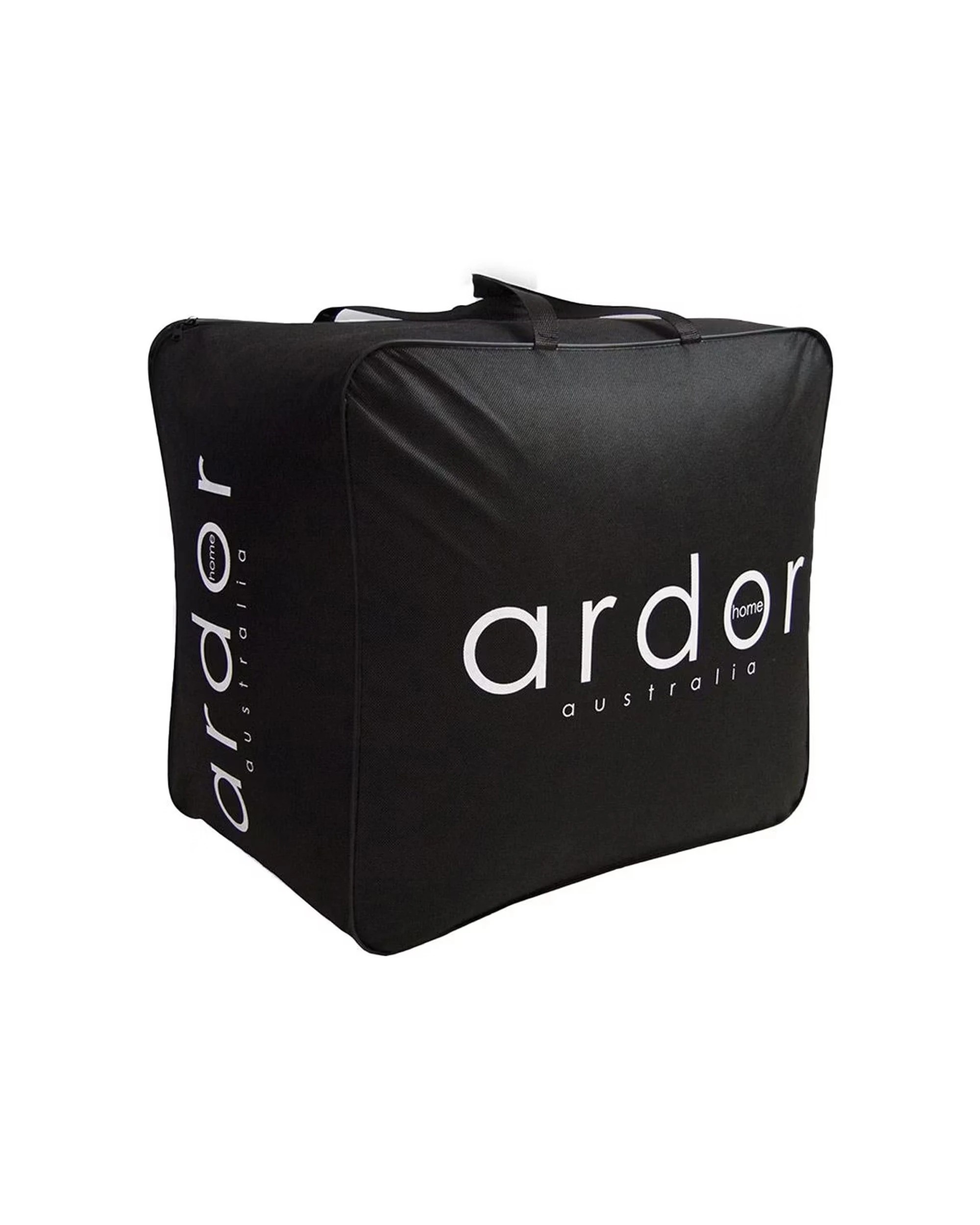 2 Ardor 1500GSM Ball Fibre King Single Mattress Topper V P Cotton Microfibre, 2 of 3