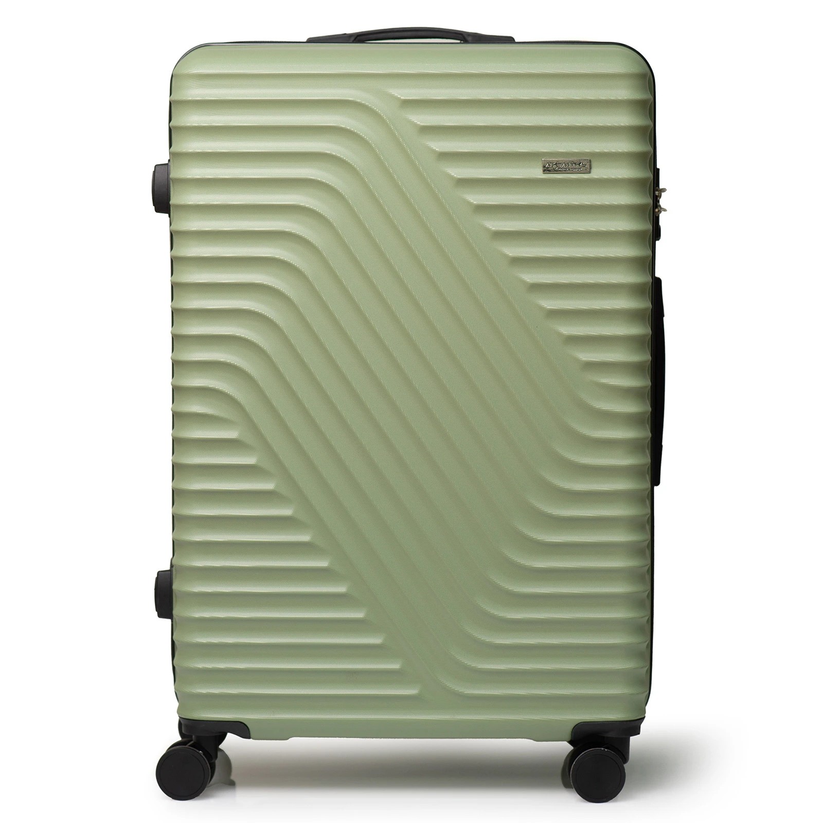3 Milano Décor Atlantis Luggage 3 Piece Set TSA Lock Luxury Hard Case Travel Suitcase - Green, 3 of 9