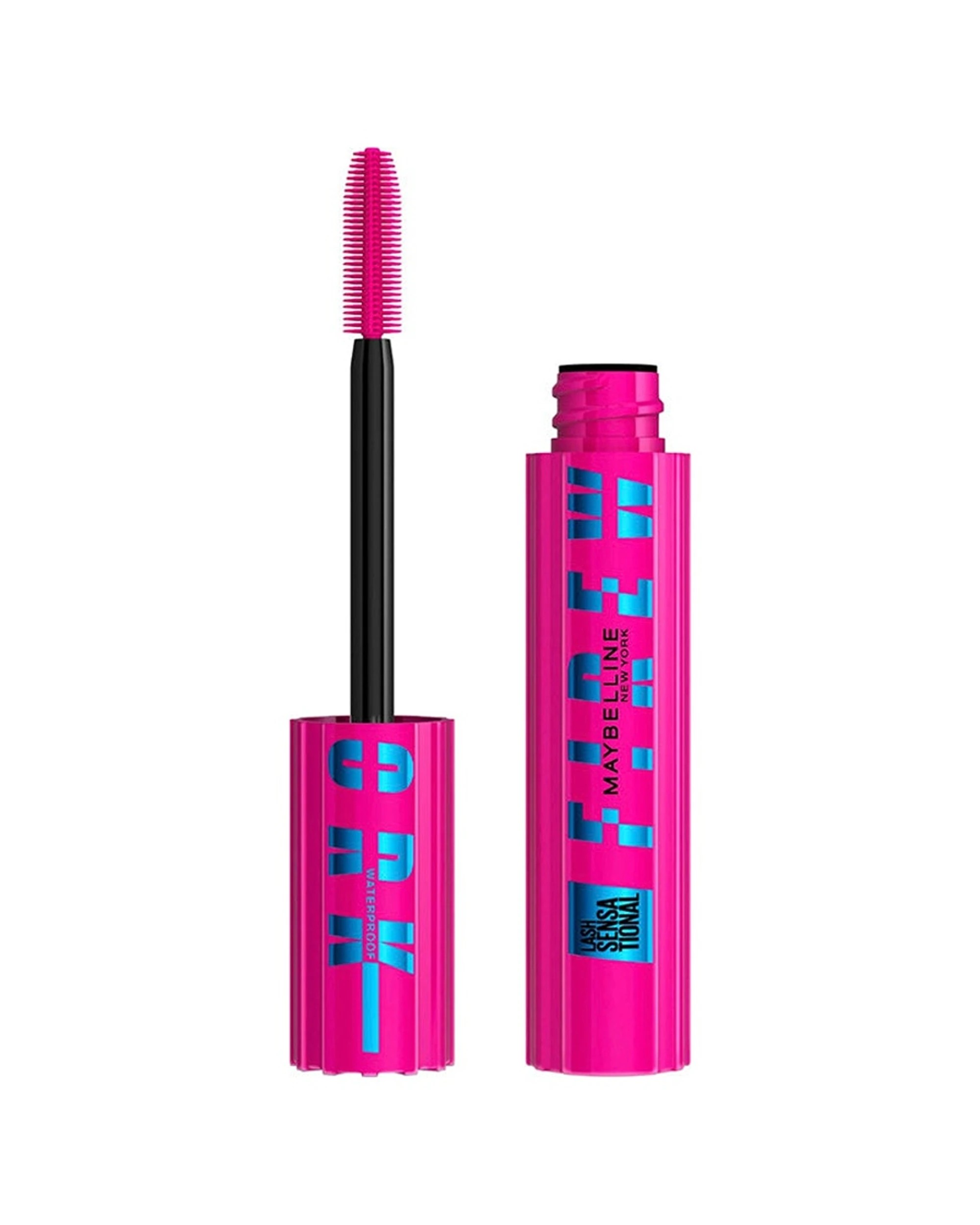 1 Maybelline Lash Sensational Fireworks Volumising Waterproof Mascara - Black, 1 of 1
