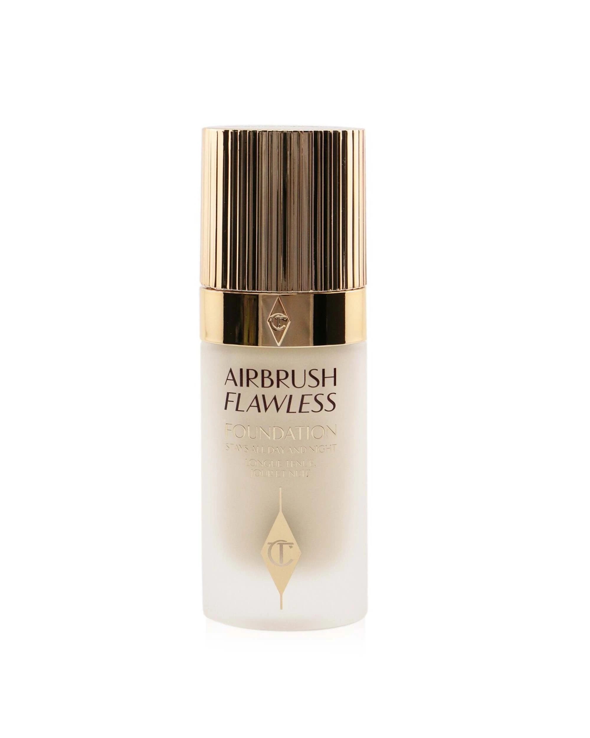 4 Charlotte Tilbury Airbrush Flawless Foundation - # 30ml/1oz - Natural, 4 of 9