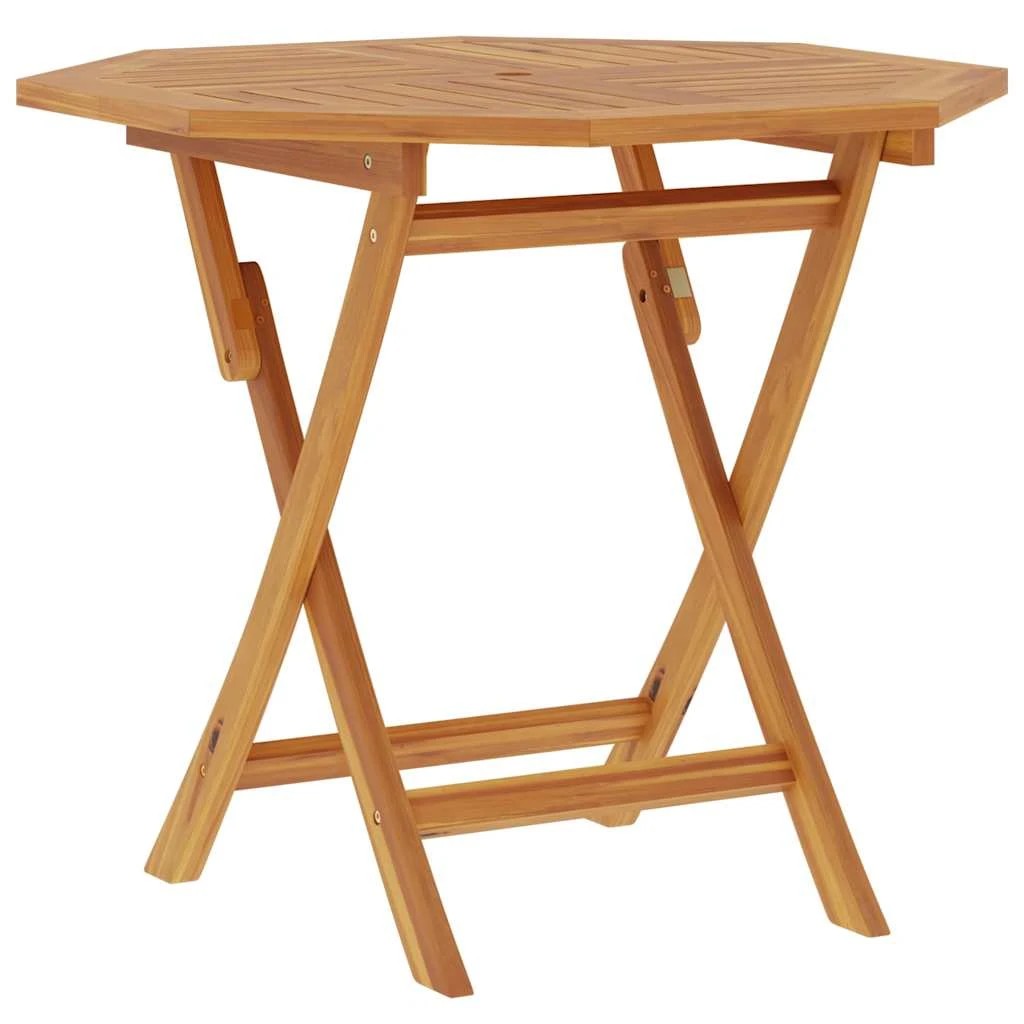 5 vidaXL Dining table Foldable - Brown, 5 of 9