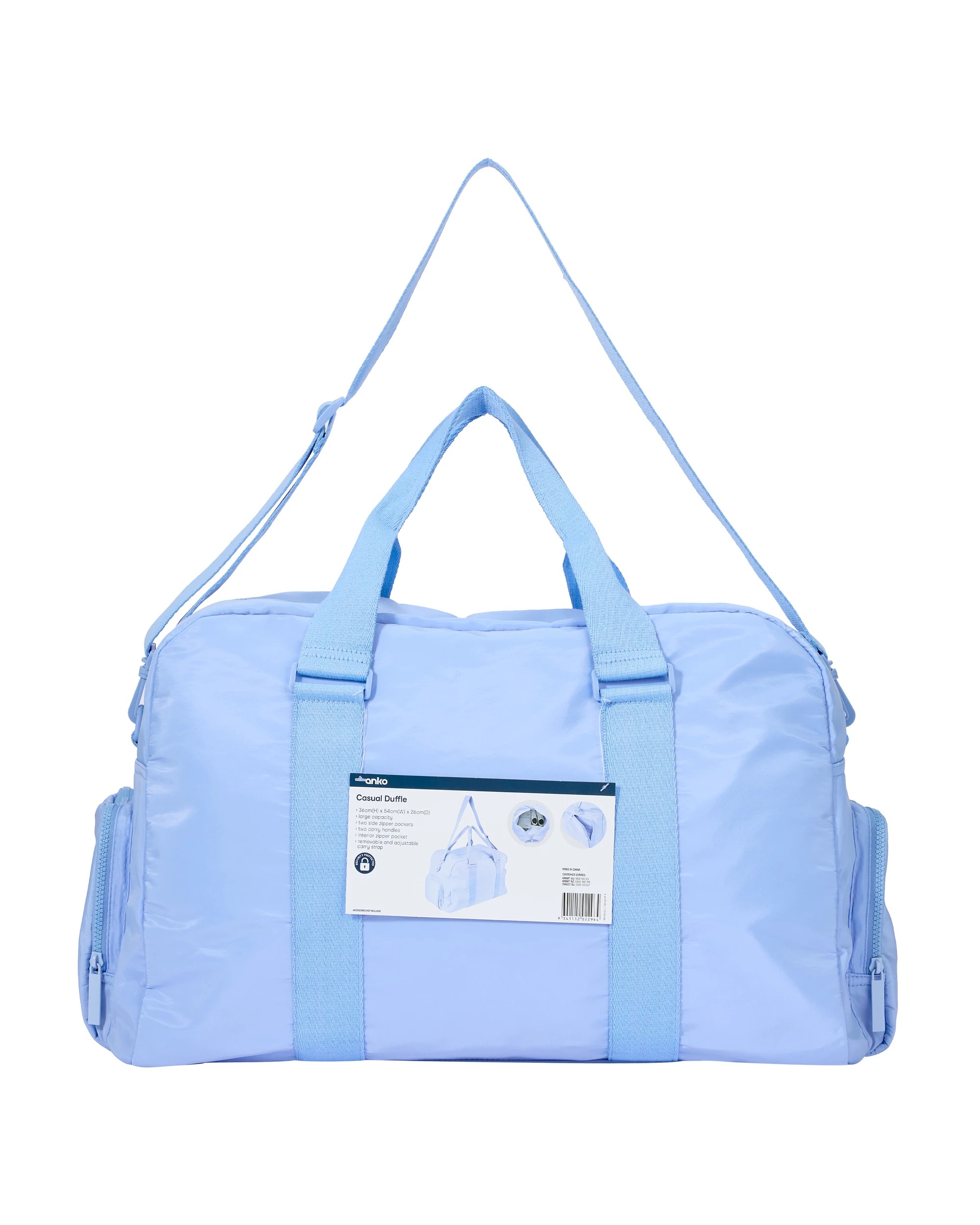5 Casual Duffle - Blue, 5 of 5