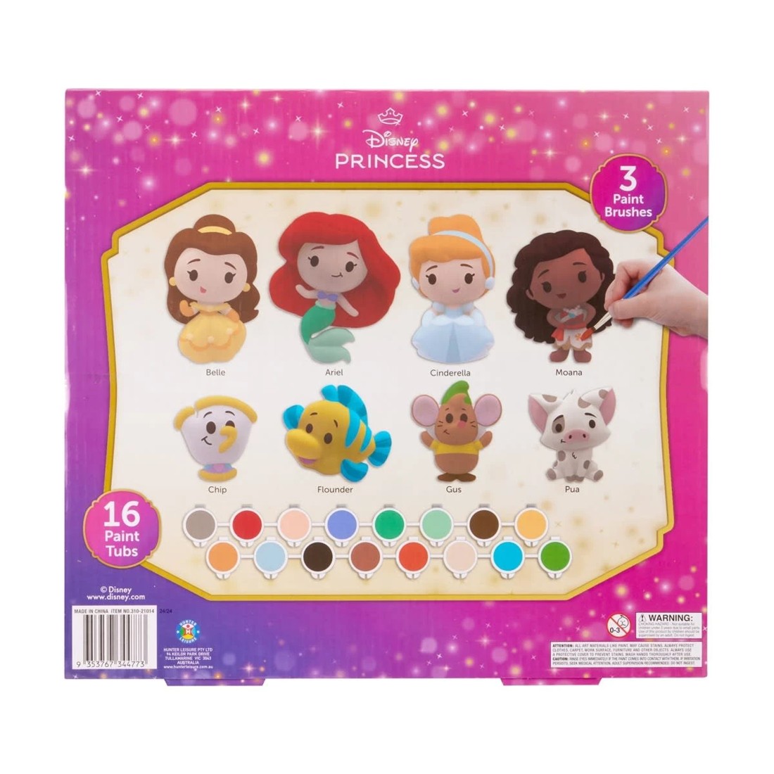 6 Disney Princess Paint Your Own Princesses and Friends Kit, 6 of 6