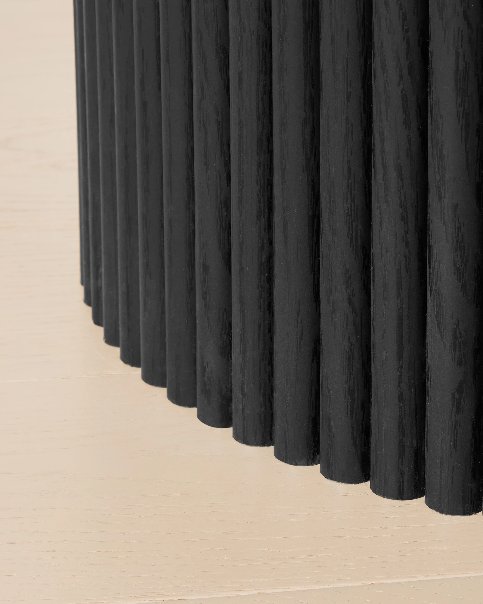 7 Ryan Ribbed Dining Table - Black, 7 of 7