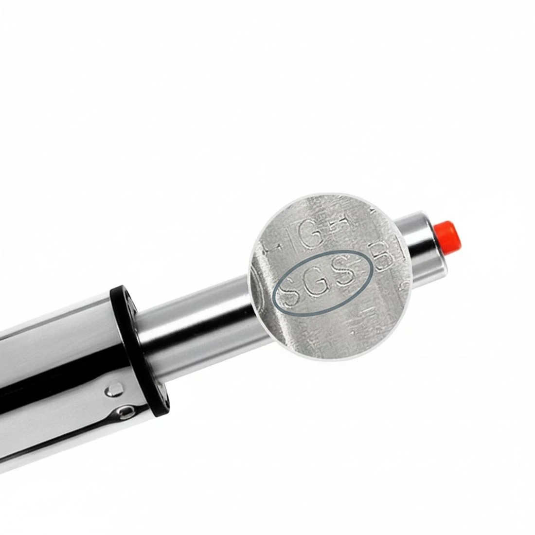 5 Artiss 4x Bar Stools Linen Padded Gas Lift - Grey, 5 of 5