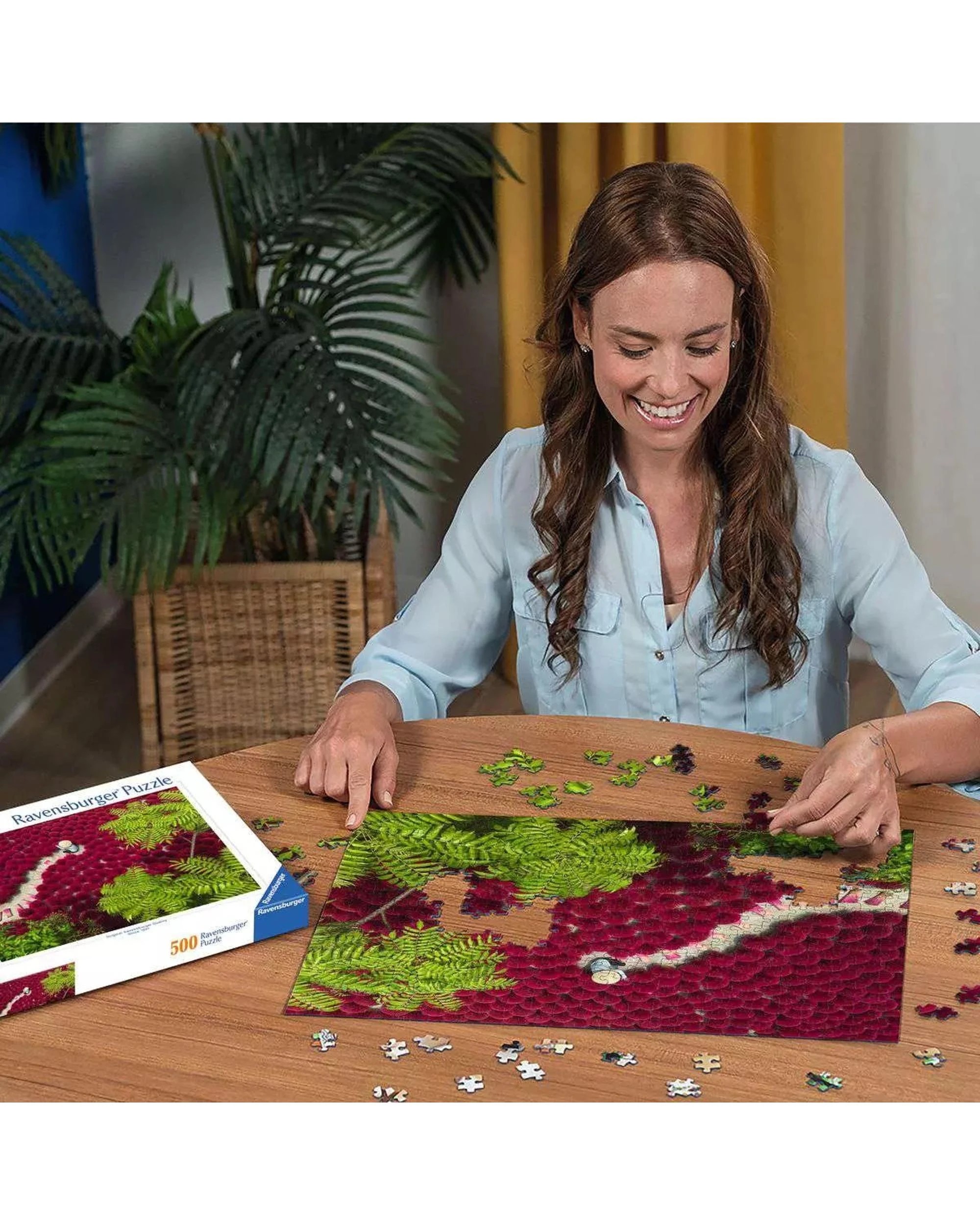 3 Ravensburger A Sea of Red 500 Piece Jigsaw Puzzle, 3 of 3