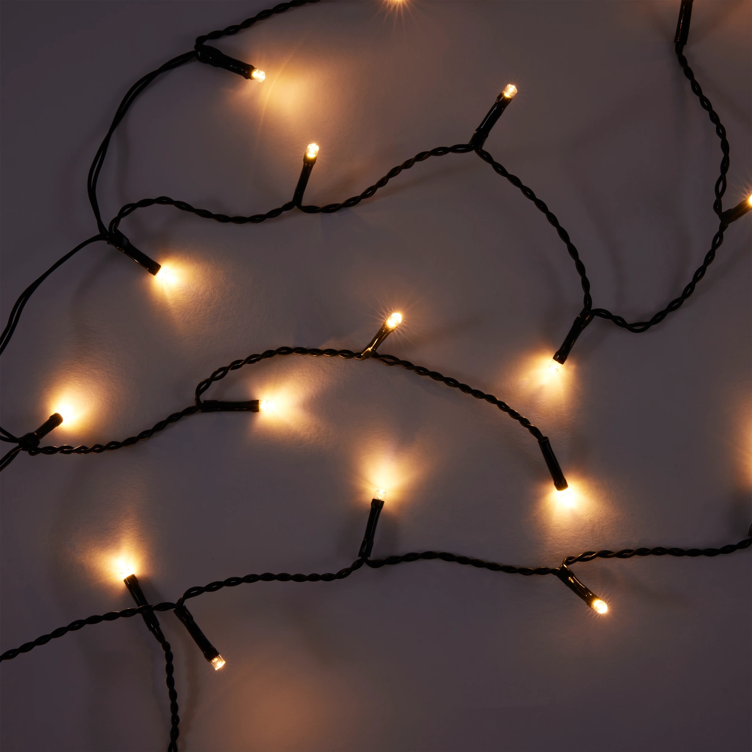 1 Low Voltage 250 LED Multifunction Warm White Icicle String Lights, 1 of 8