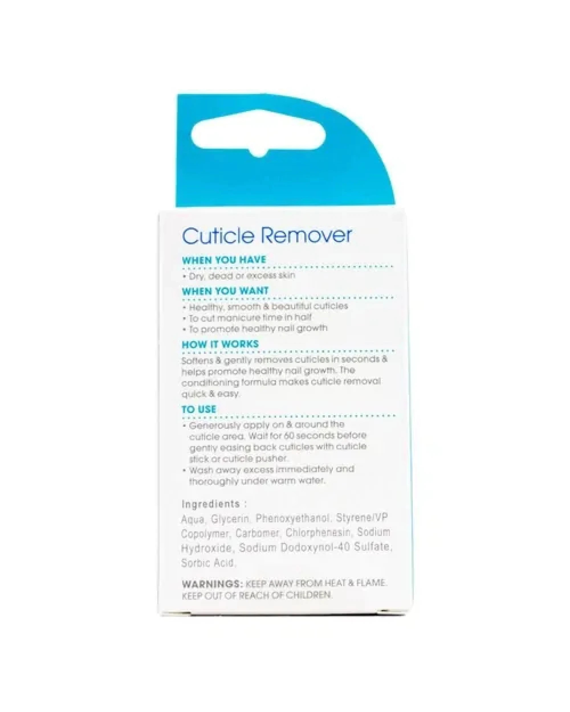3 3x Manicare 12ml Cuticle Remover Flexible Nail Manicure Pedicure Grooming, White, 3 of 3