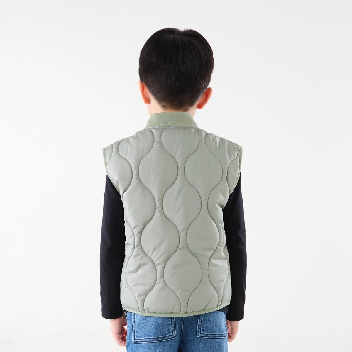 3 Liner Puffer Vest Sea Spray, 3 of 9
