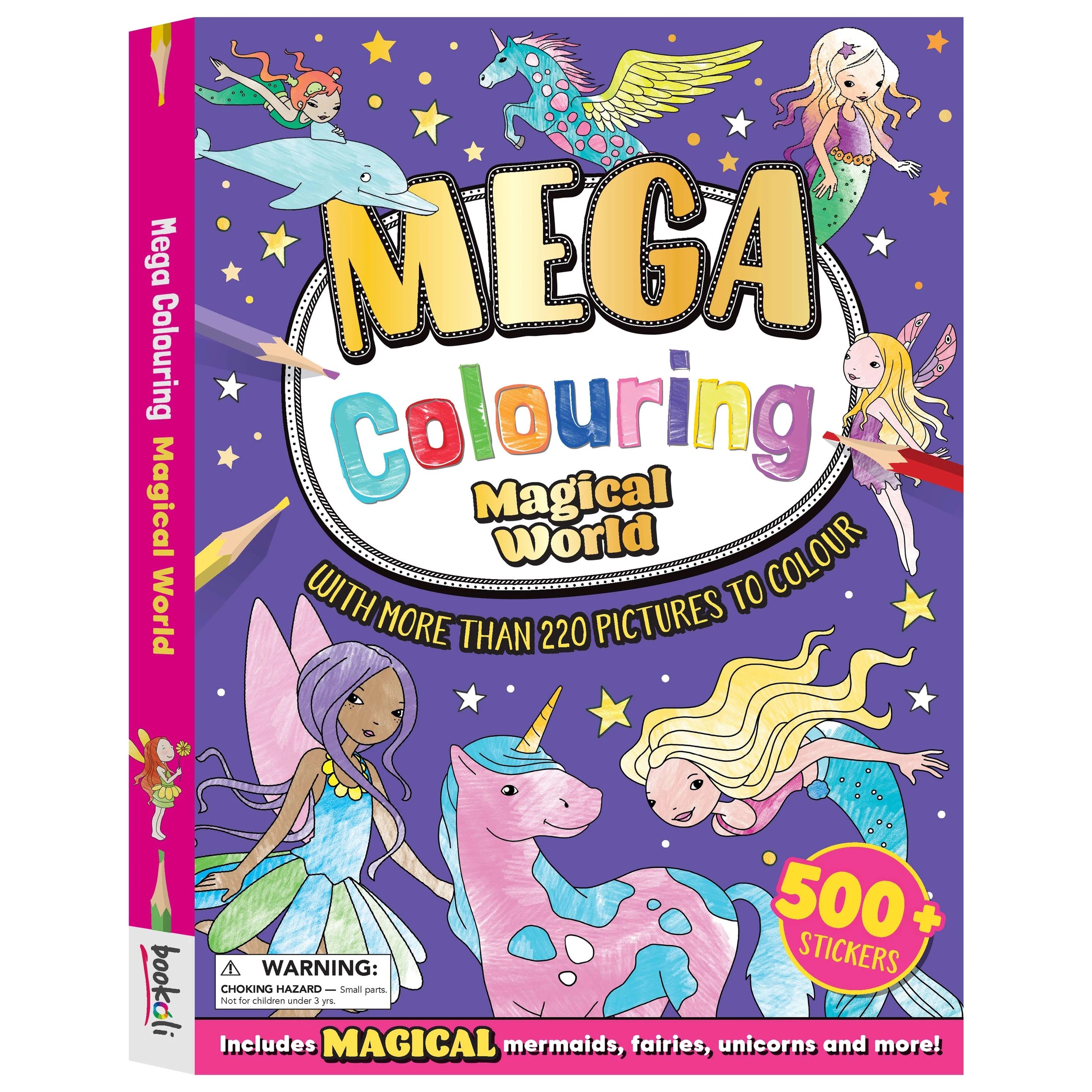 1 Mega Colouring: Magical World by Jessica Secheret - Book, 1 of 5