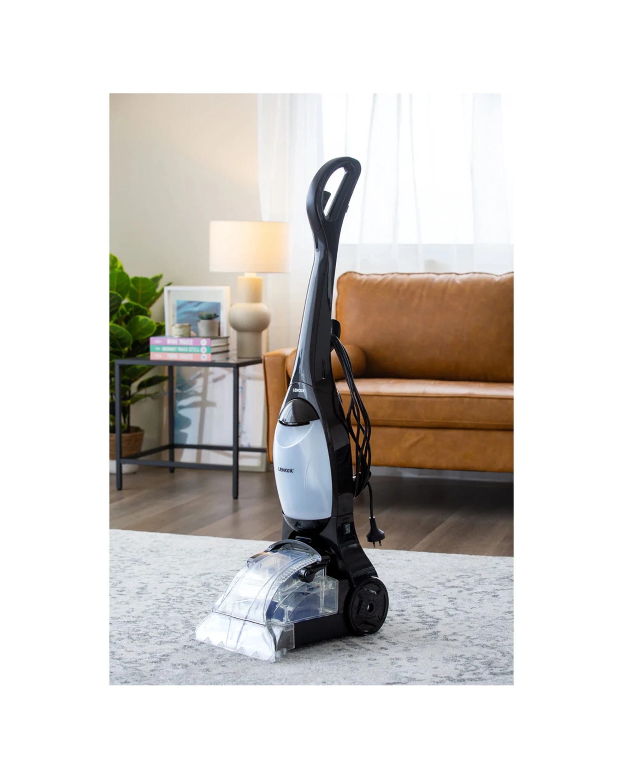 3 Lenoxx Cw602 Handheld Carpet Cleaner/washer 1.3l Home Cleaning System Set - Black, 3 of 4