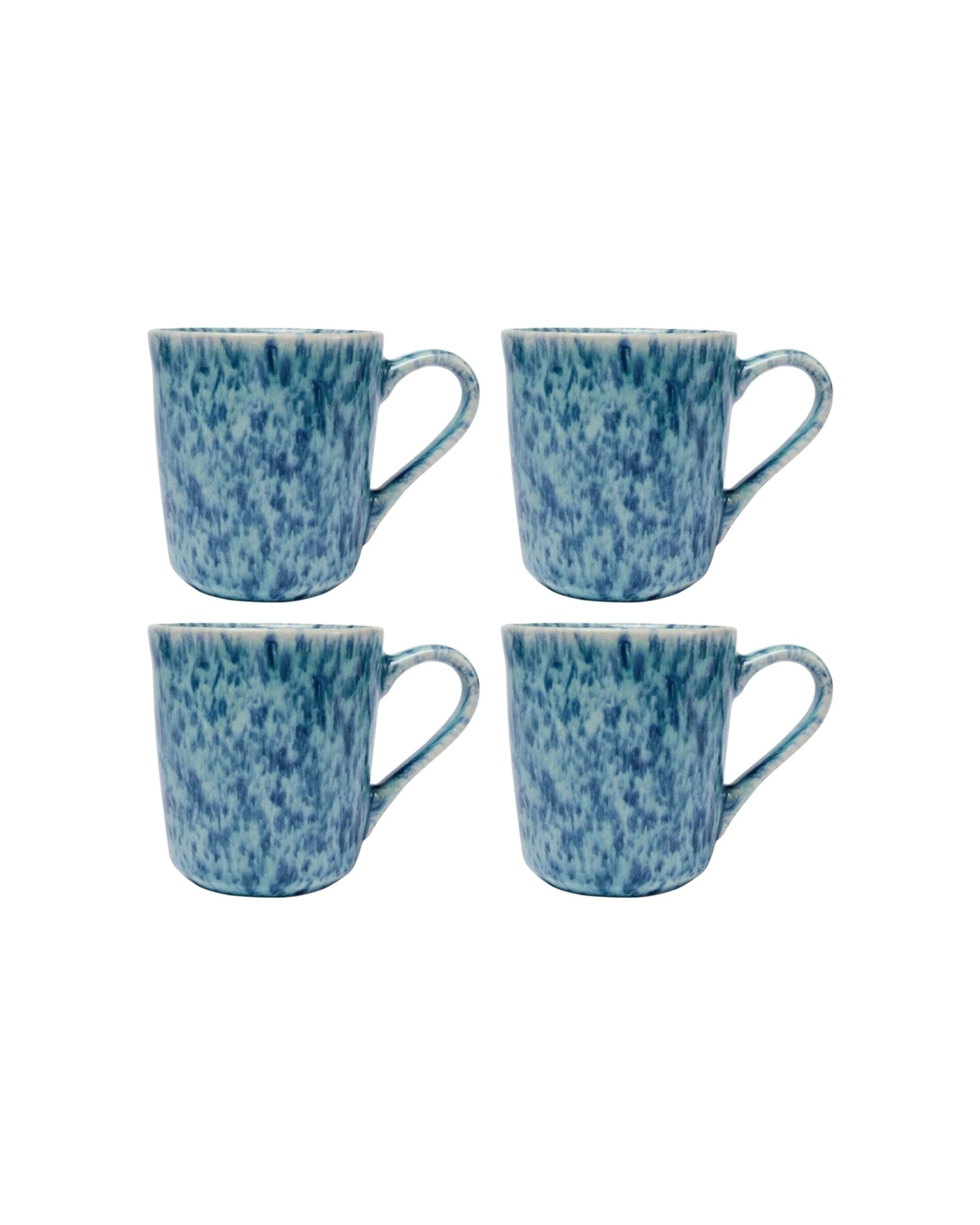 1 Maxwell & Williams 4PK The Mug Club Mist & Moss Mug 380ml Set - Blue, 1 of 3