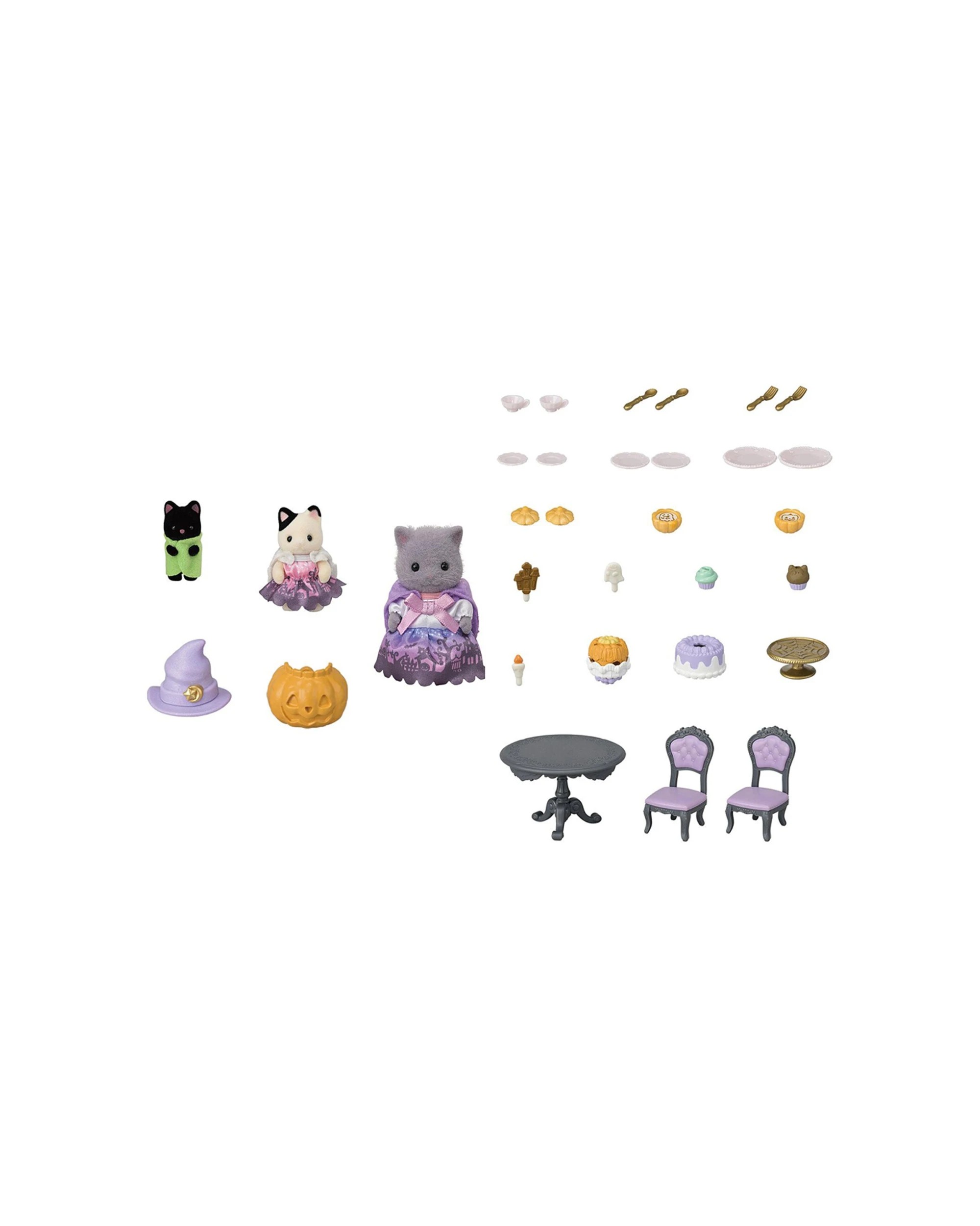 1 Sylvanian Families Halloween Surprise Party Dolls With Accessories Kids Toy 3 Plus
 - Multi, 1 of 7