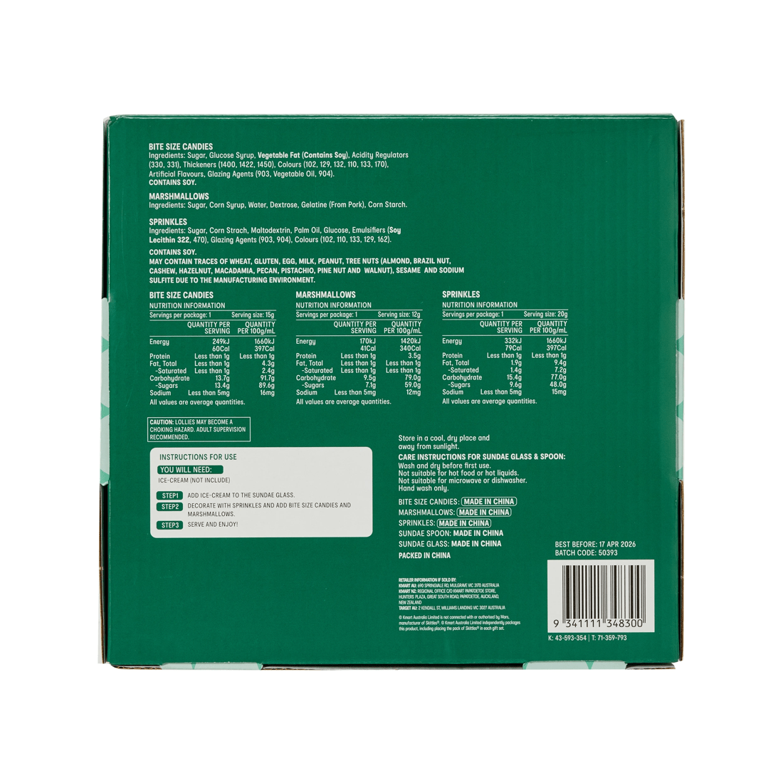 6 Sundae Funday Gift Set, 6 of 6