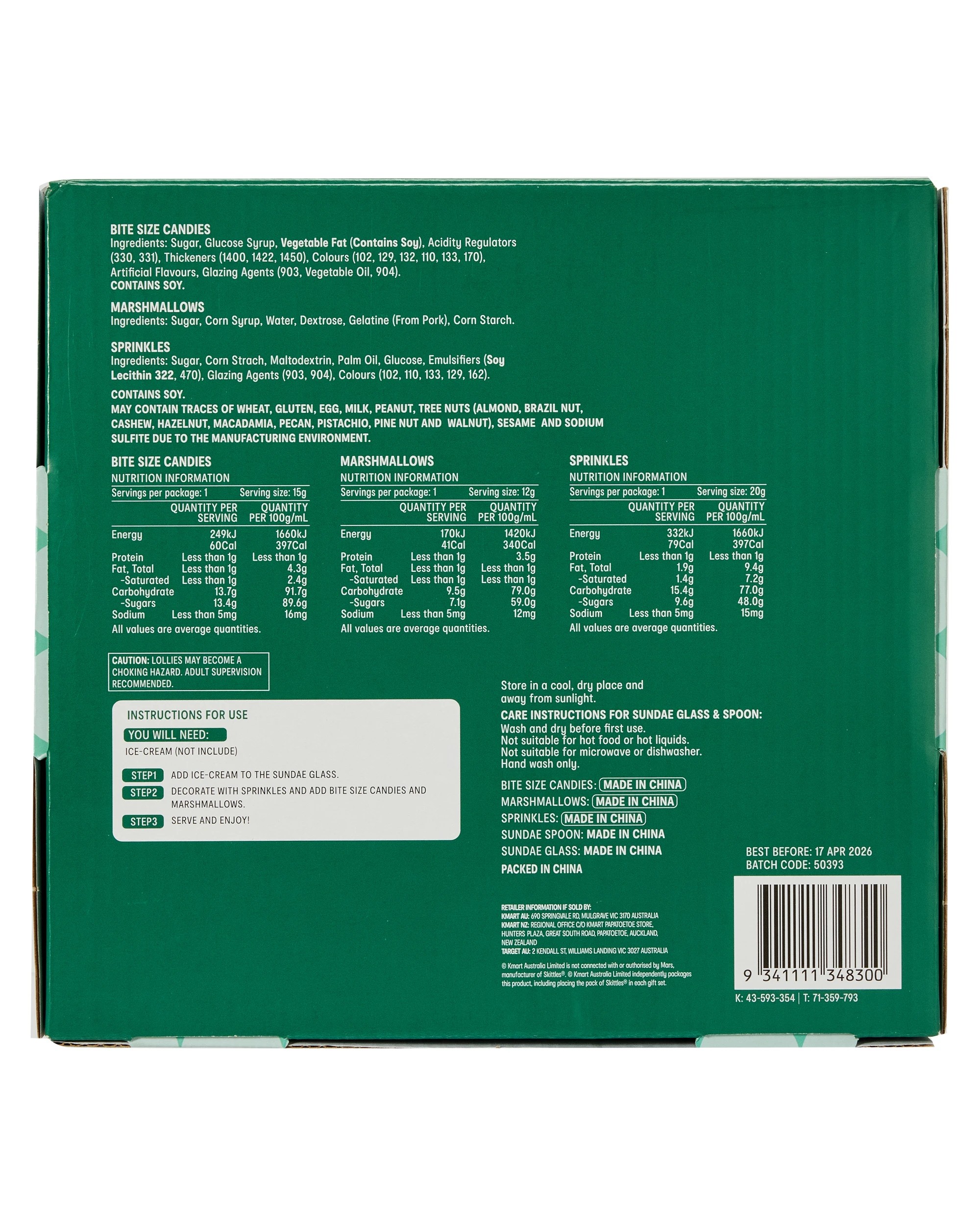 6 Sundae Funday Gift Set, 6 of 6