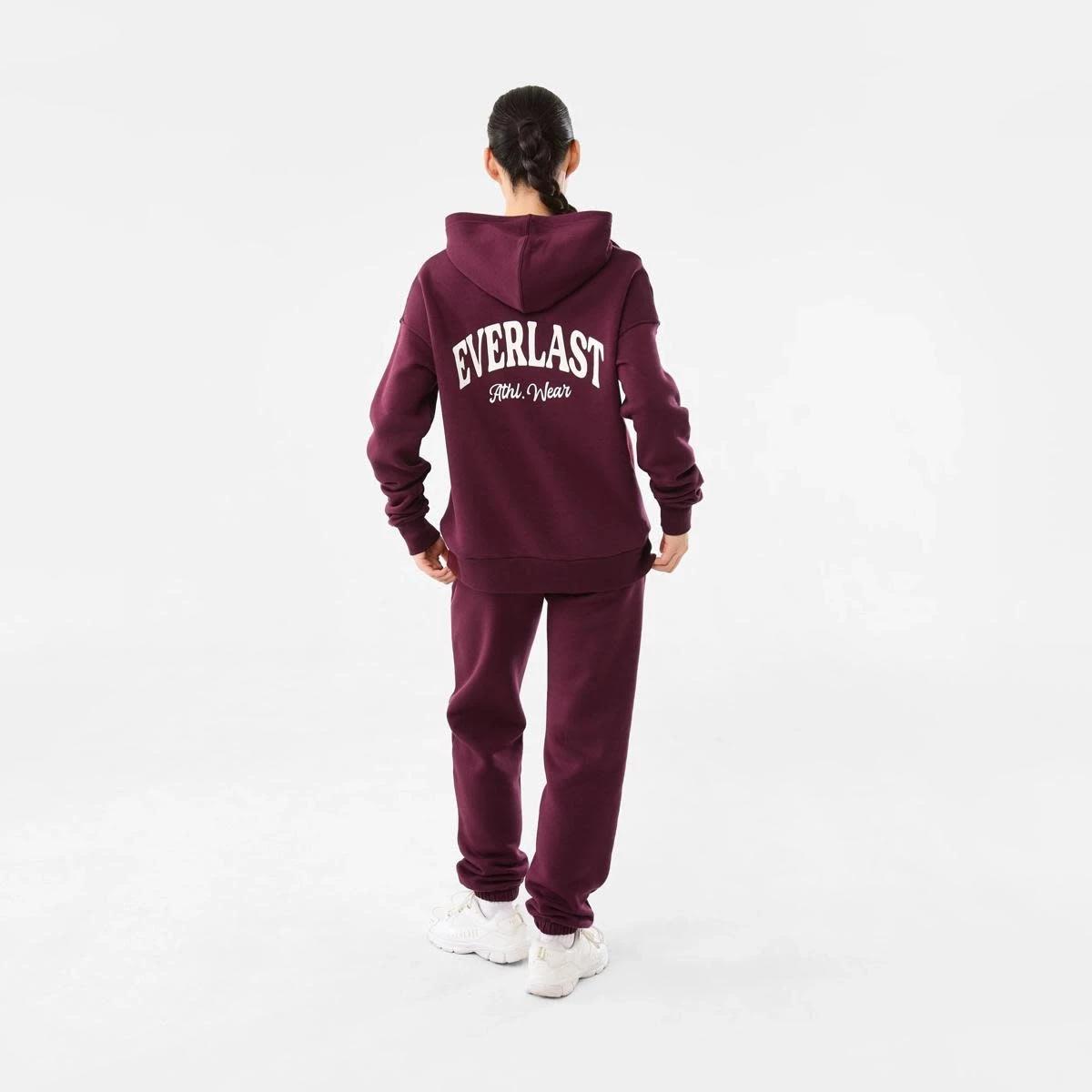 4 Everlast Womens Collegiate Sweatpants EVERLAST VARSITY CHERRY, 4 of 6