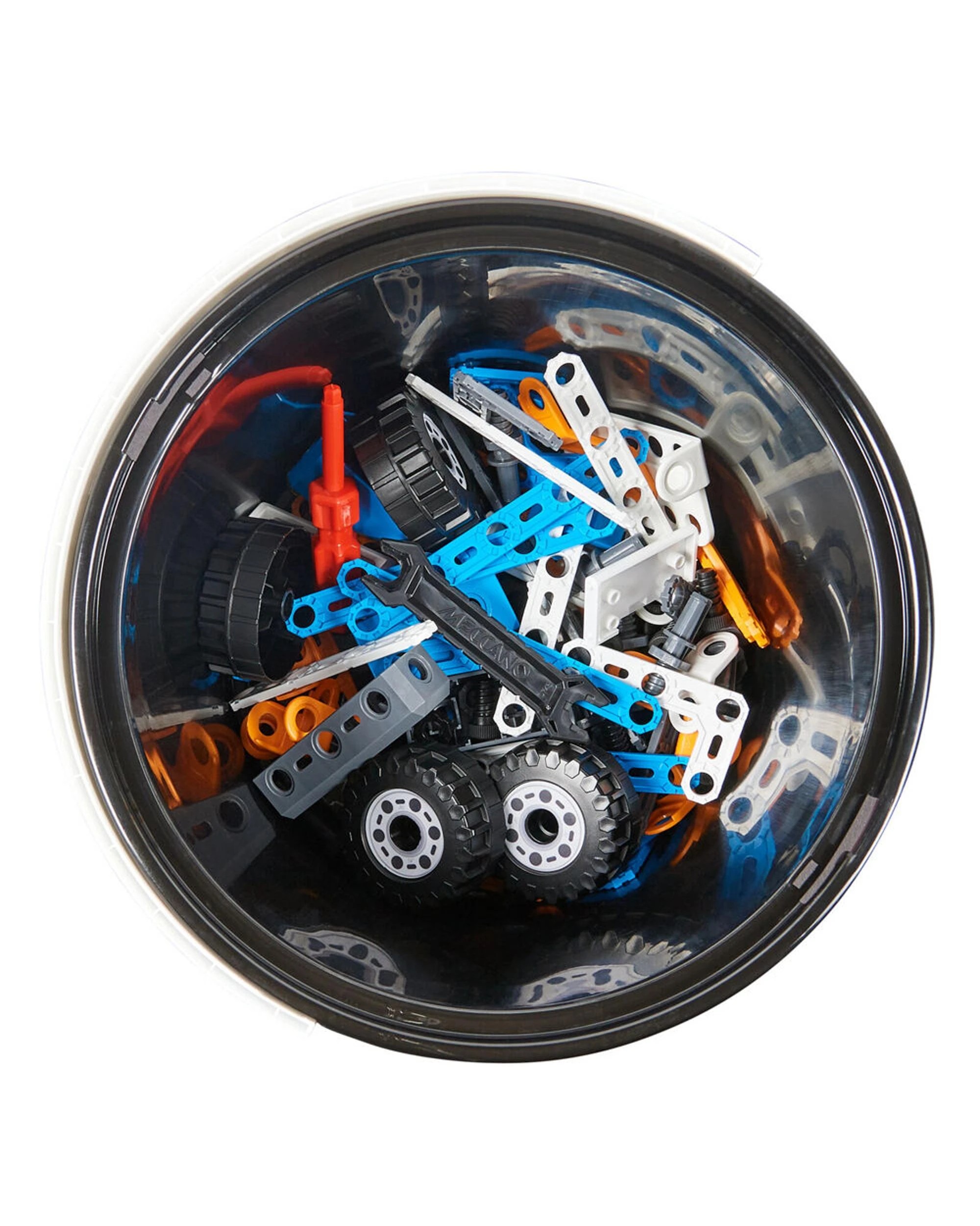9 Meccano Junior 150 Piece Free Play Model Building Bucket, 9 of 9