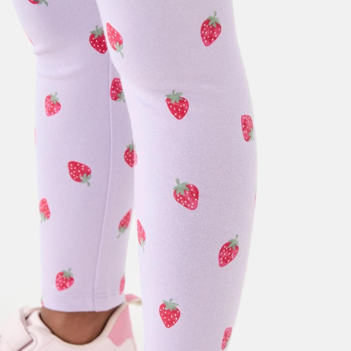 4 Printed Leggings Strawberry, 4 of 8