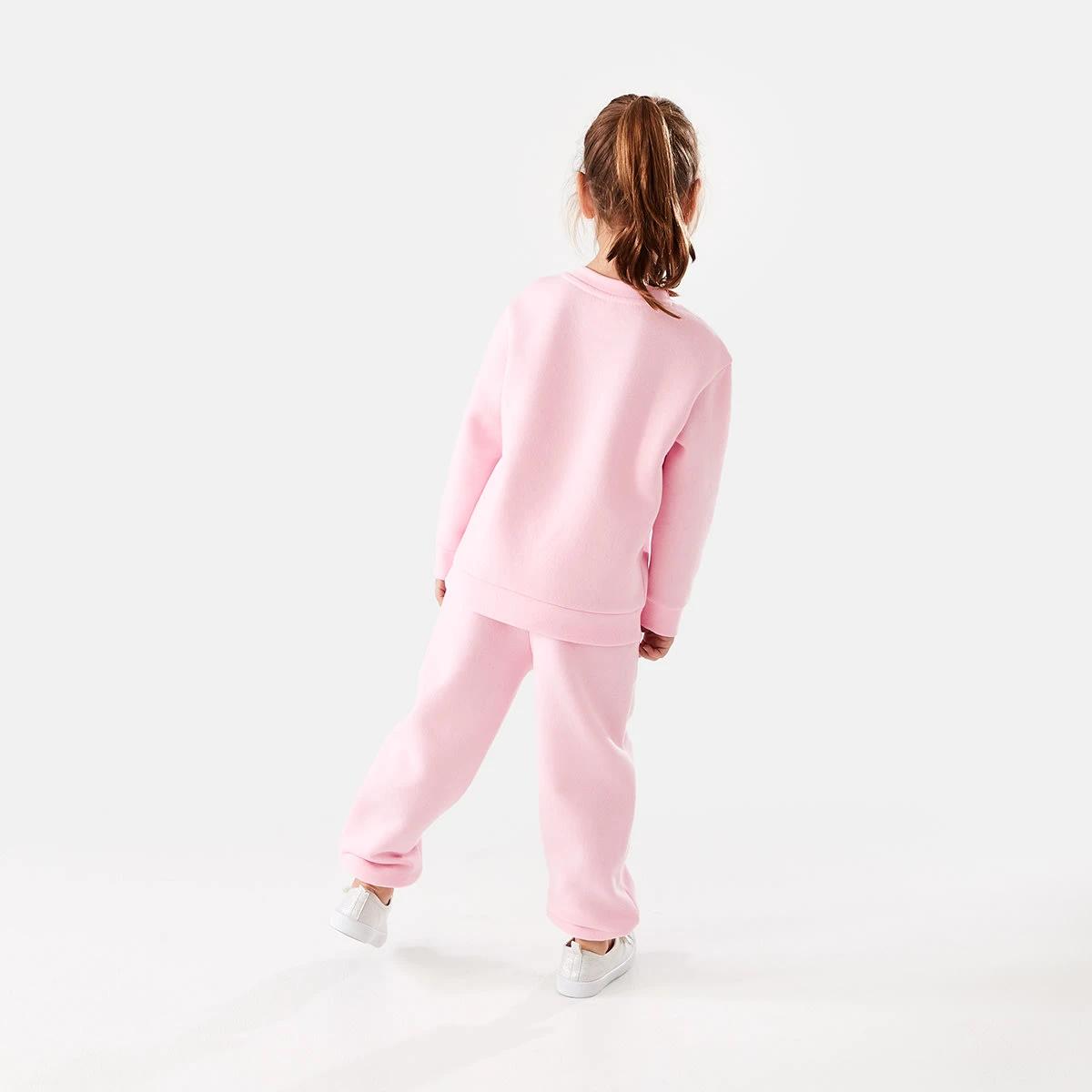 7 Basic Crew Neck Sweatshirt Light Pink, 7 of 9
