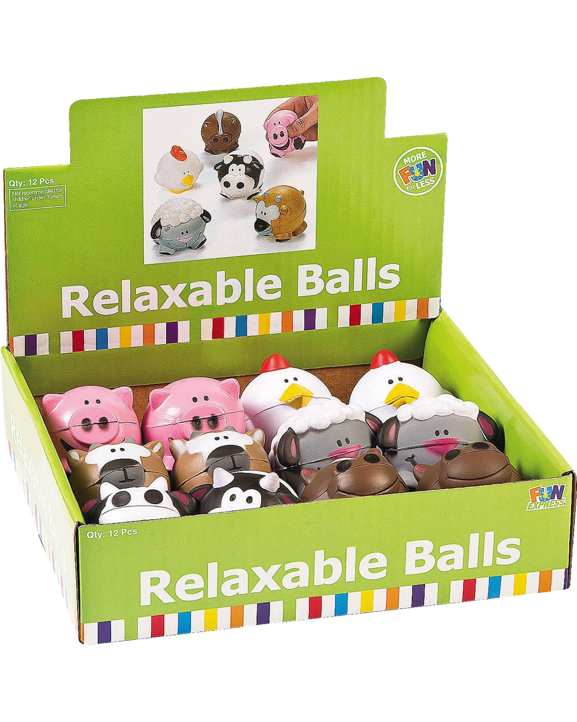 2 Partyrama Squishy Farm Animals Box of 12     
., 2 of 2