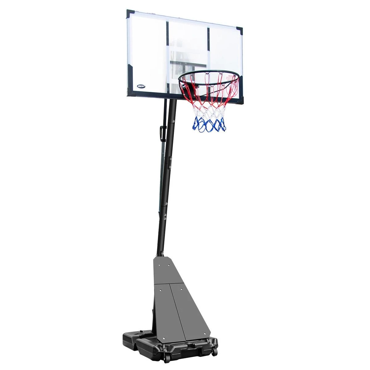 1 Genki Adjustable Height Portable Basketball Hoop System Backyard - Multi, 1 of 7