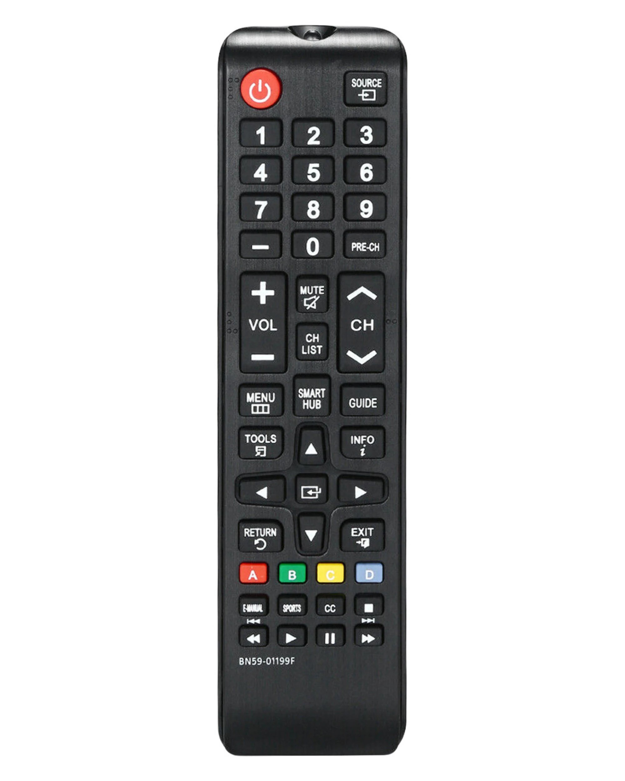 1 Samsung TV Replacement Remote Control BN59-01175N - Black, 1 of 3