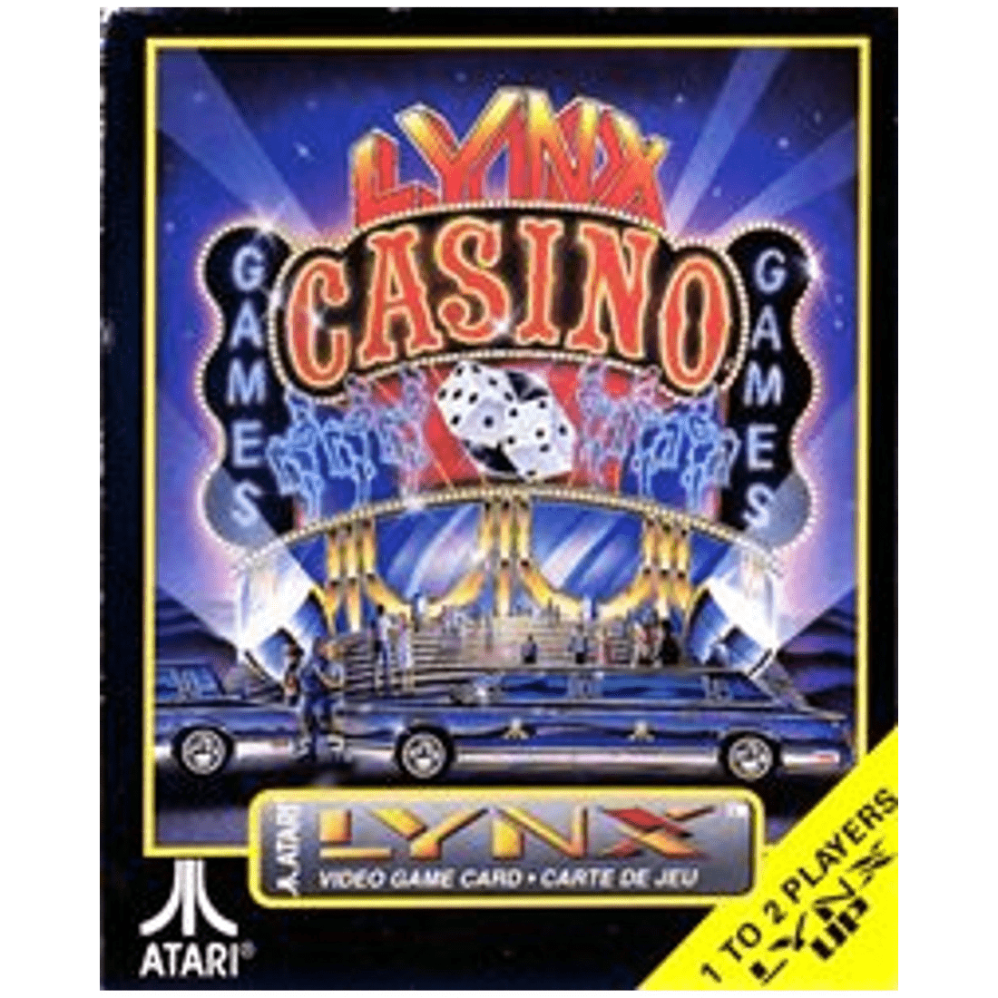1 Atari Casino Games - Atari Lynx, 1 of 1