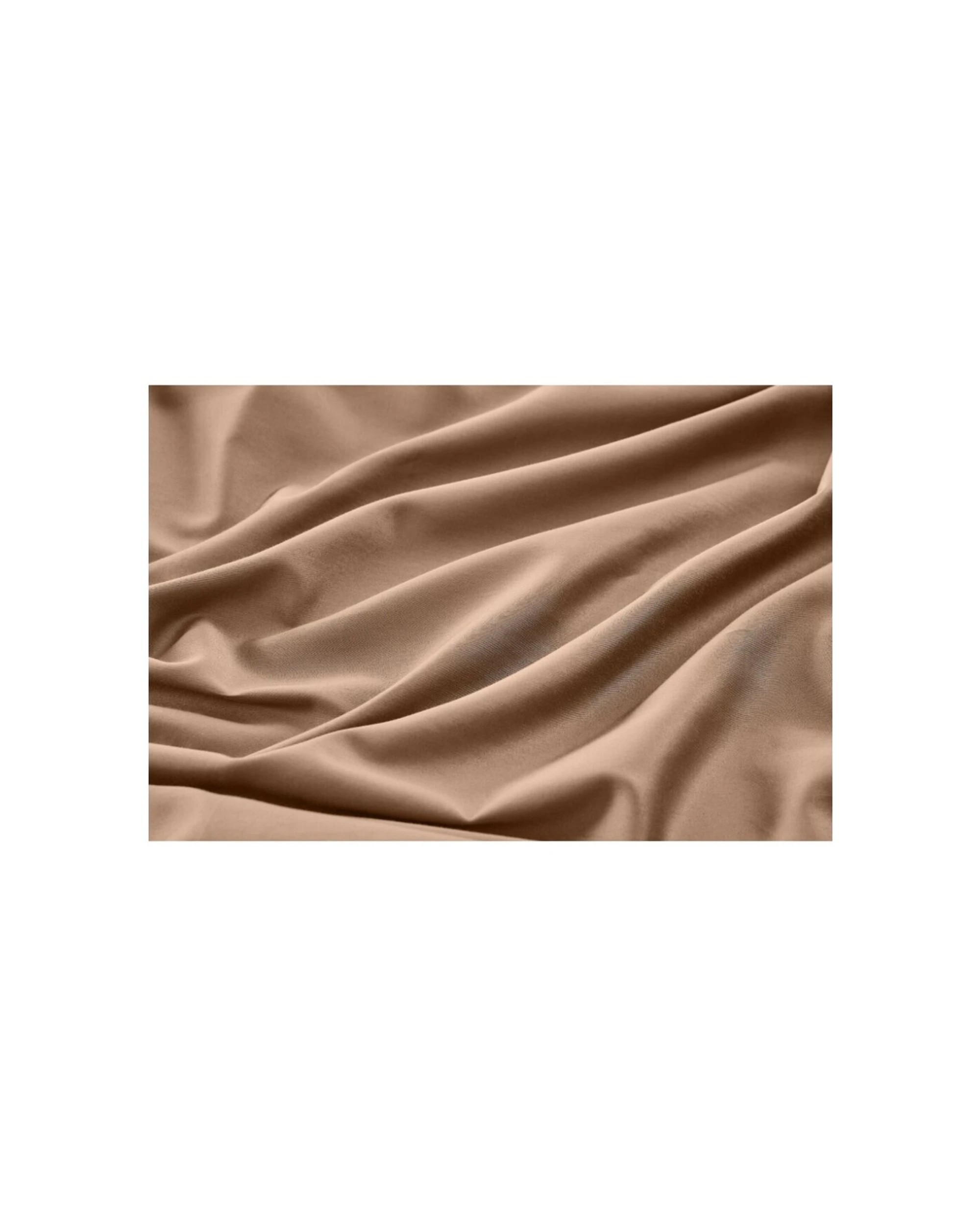 5 Grosvenor House 500TC Egyptian Cotton Fitted Bed Bedding Sheet - Long Single Bed - Brown, 5 of 5