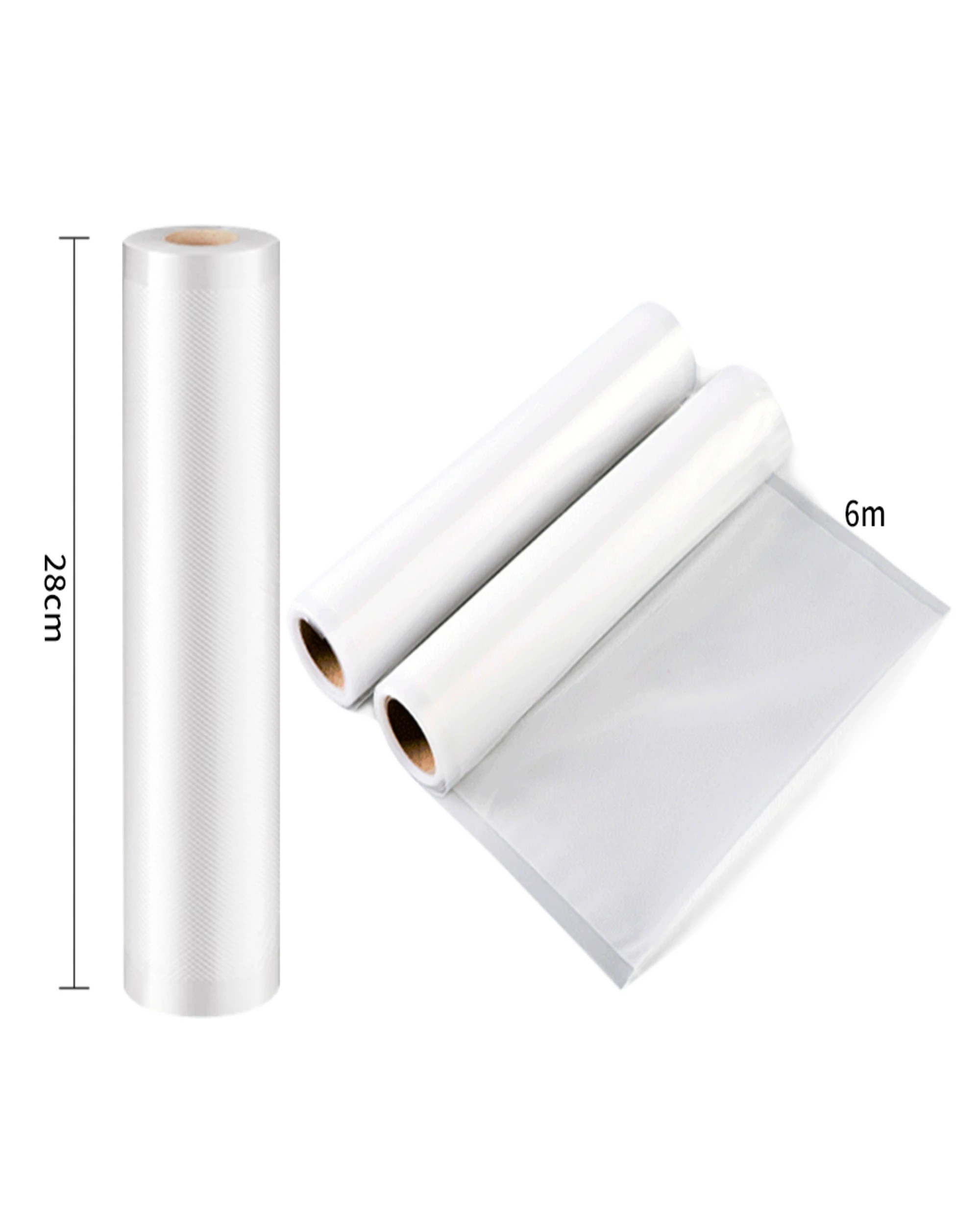 6 Toque 10 Rolls Vacuum Food Sealer Bag, 6 of 7