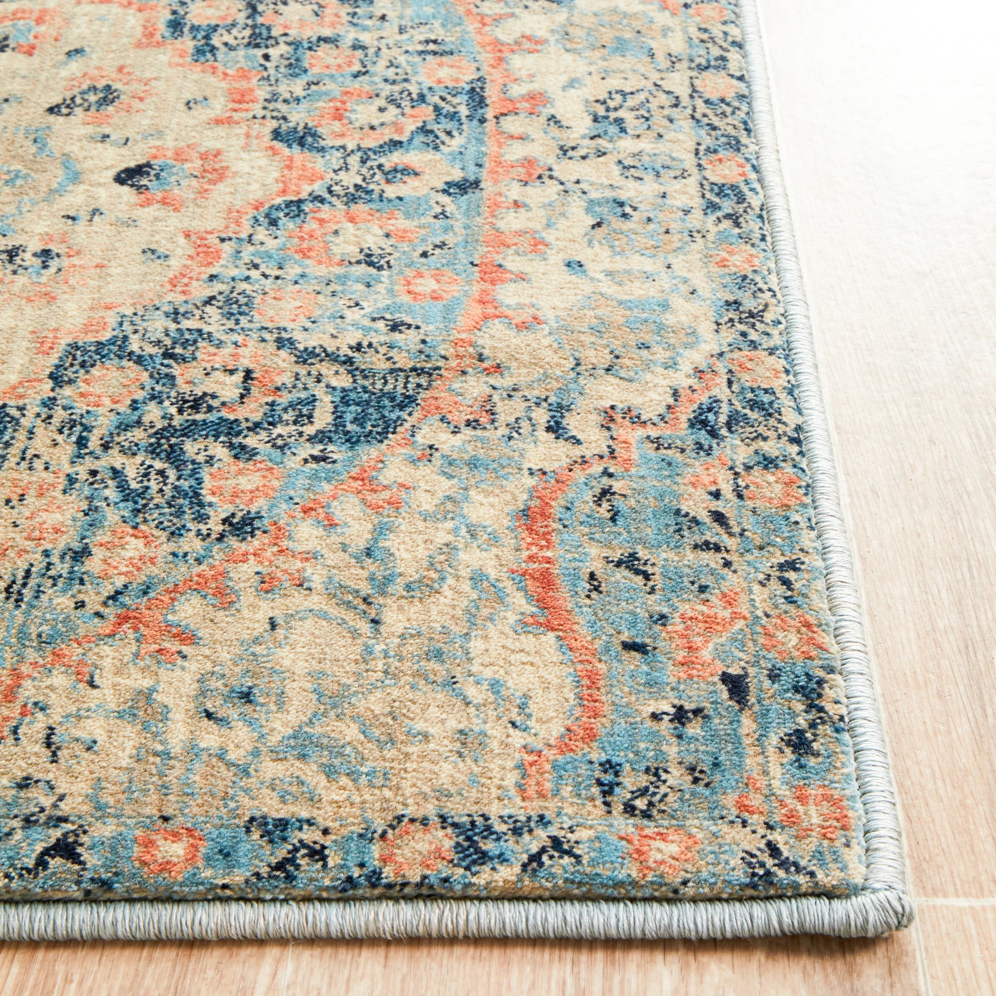 6 Common Ground Rugs Sojourn 150 300x80cm - Medium Runner Rug - Beige, 6 of 8