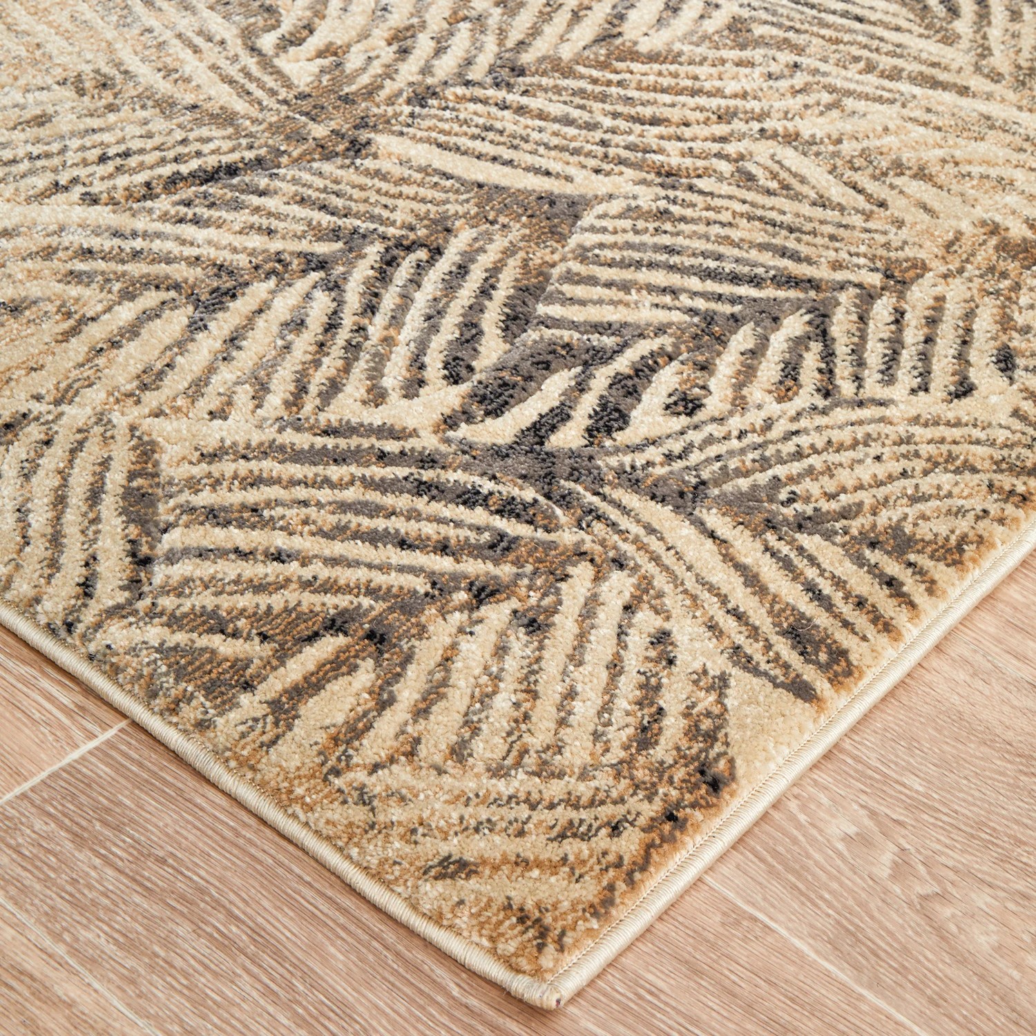 5 Common Ground Rugs Wonderland 230x160cm - Medium Power Loomed Pet Friendly Floor Rug - Beige, 5 of 9