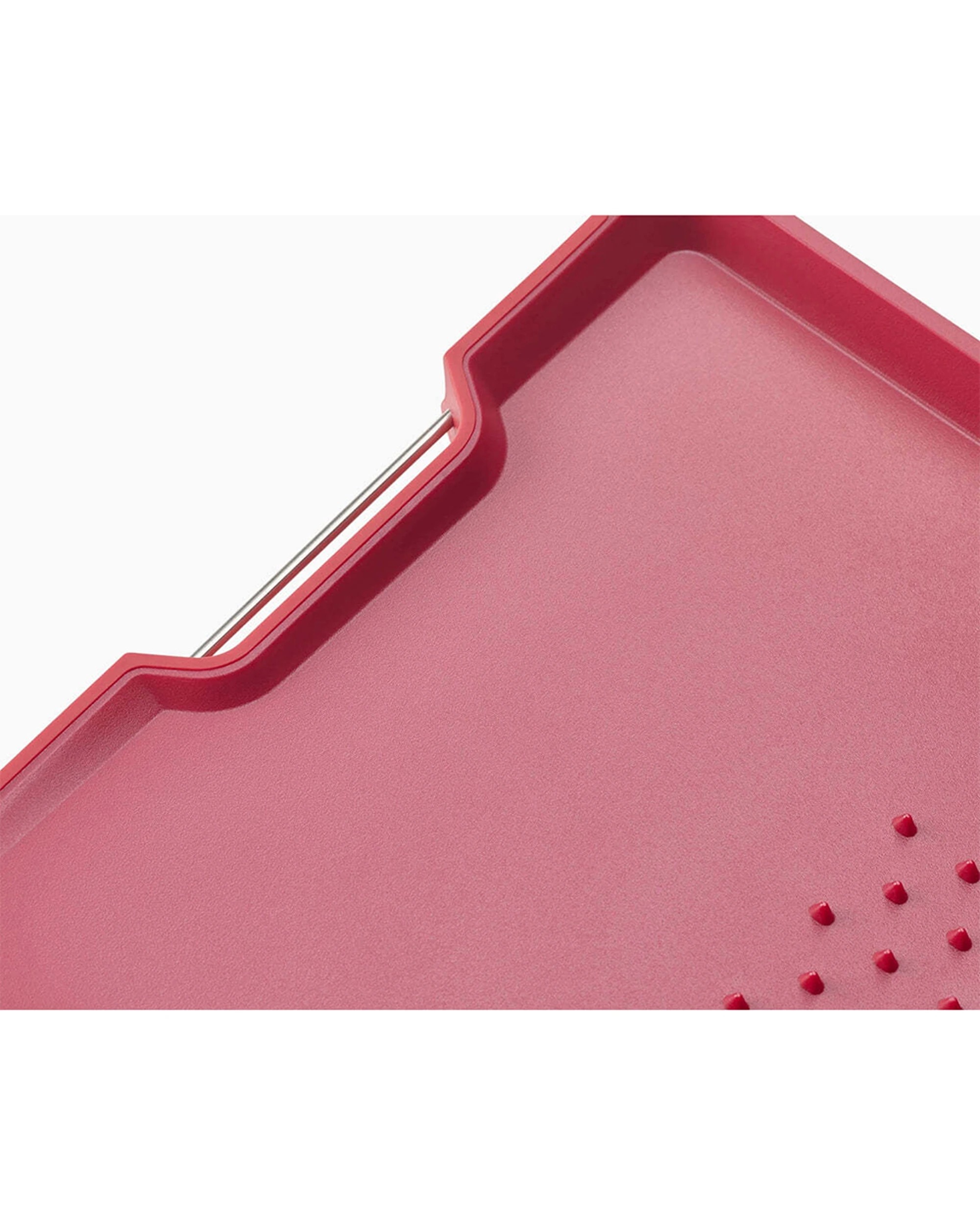 4 Joseph & Joseph Cut&Carve Plus 47cm Chopping Board XL - Red, 4 of 5