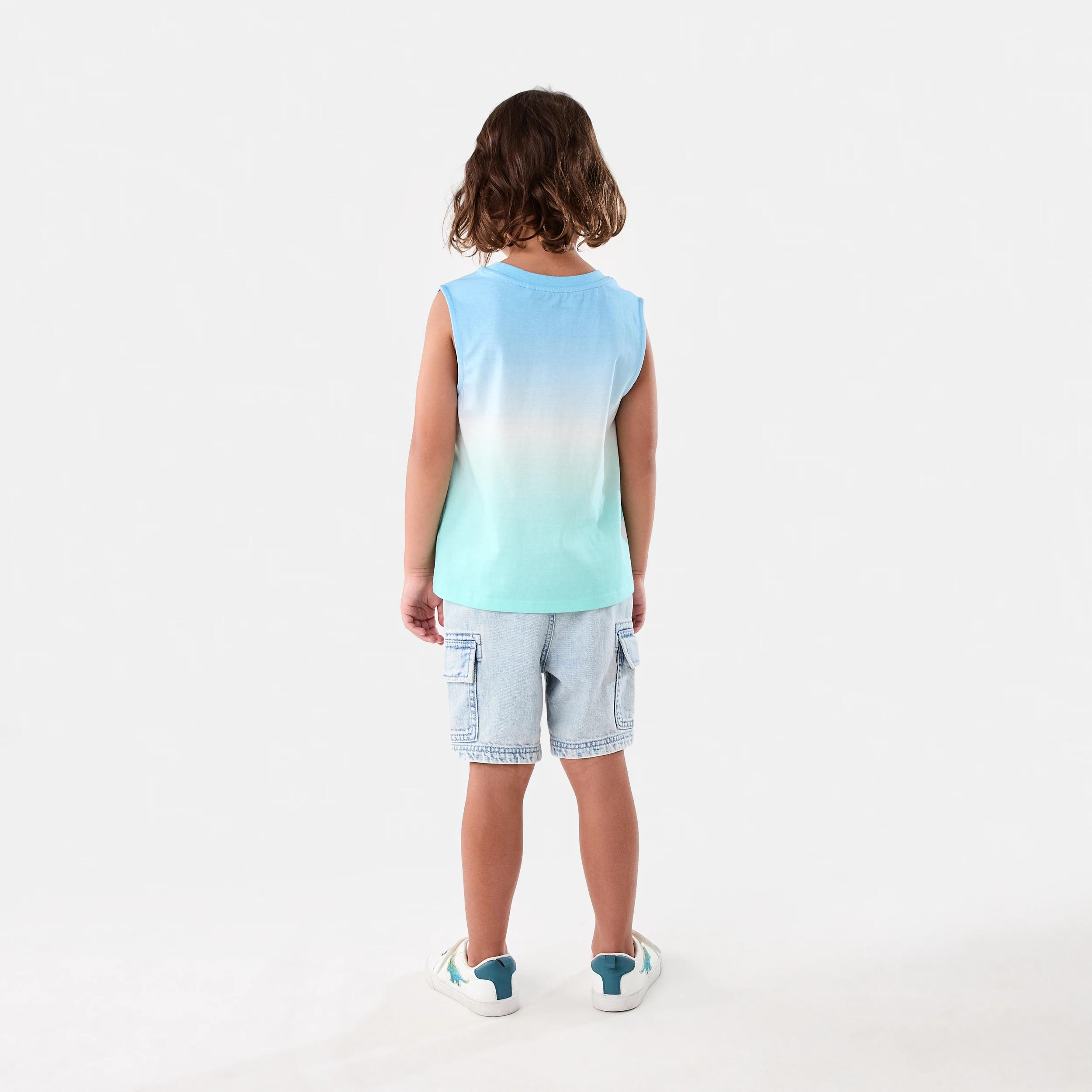 7 Oversized Print Tank Ombre Surf, 7 of 7