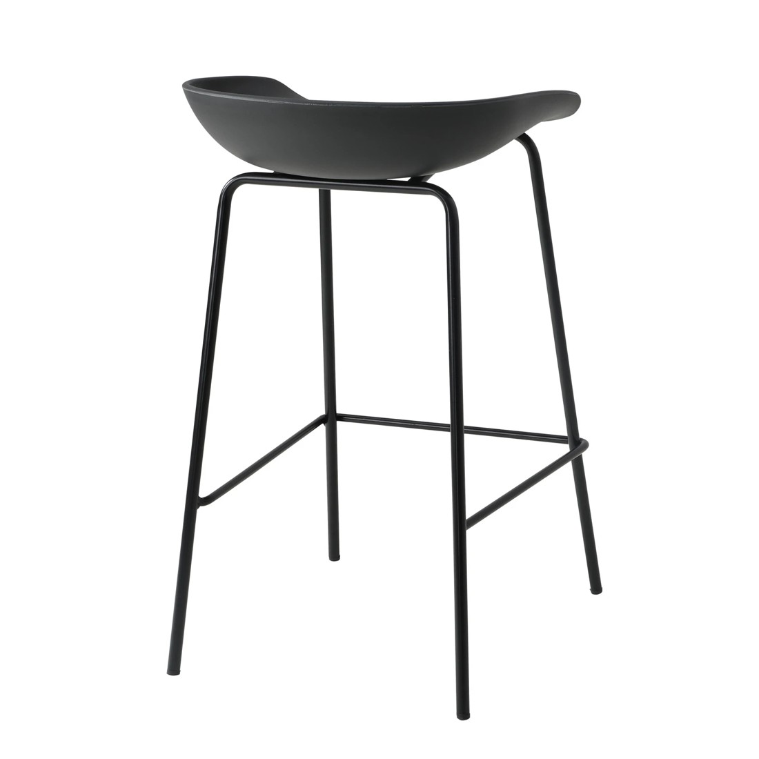 7 Oikiture 2x Kitchen Bar Stools Stool Dinning Counter Chairs Metal
 - Black, 7 of 10