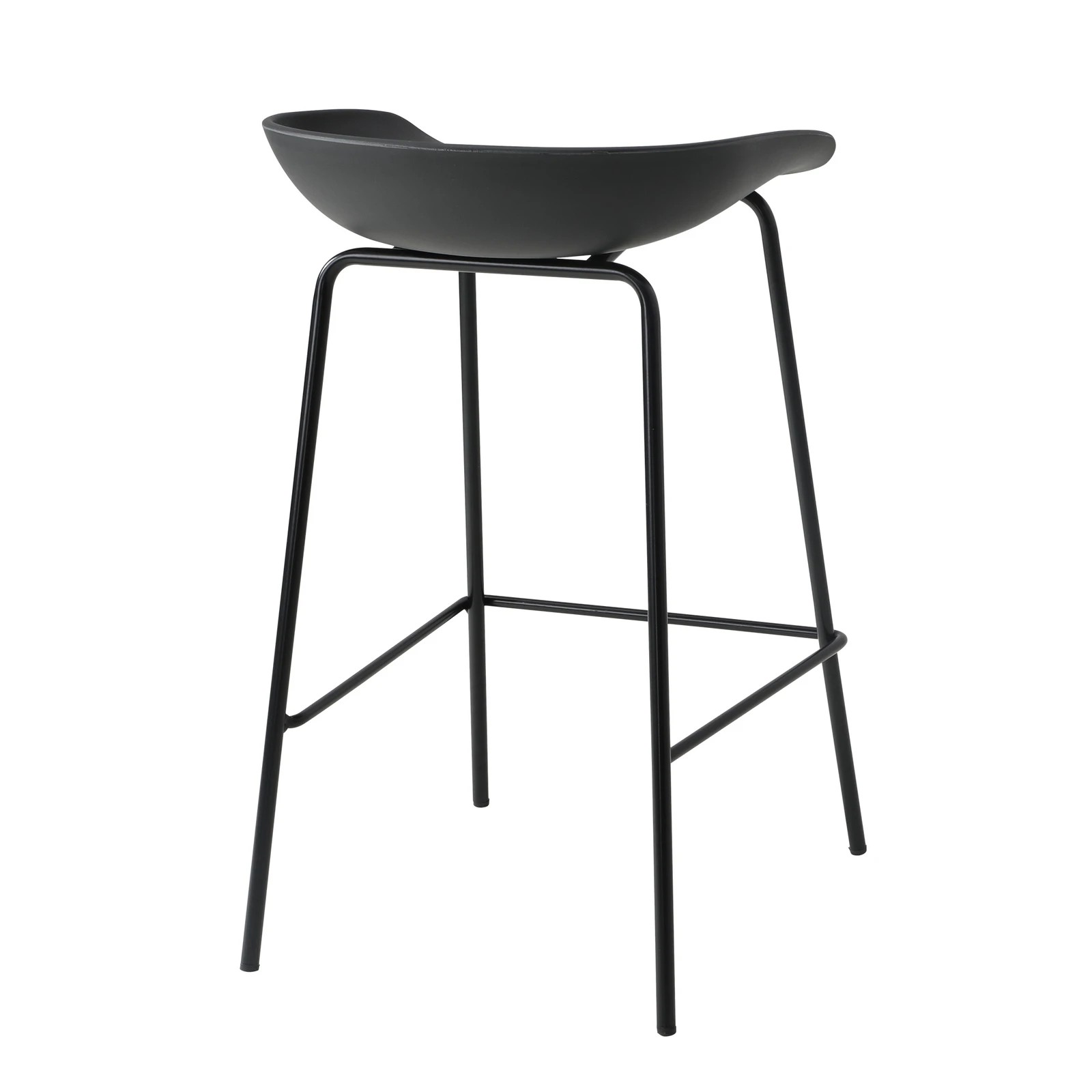 7 Oikiture 2x Kitchen Bar Stools Stool Dinning Counter Chairs Metal
 - Black, 7 of 10
