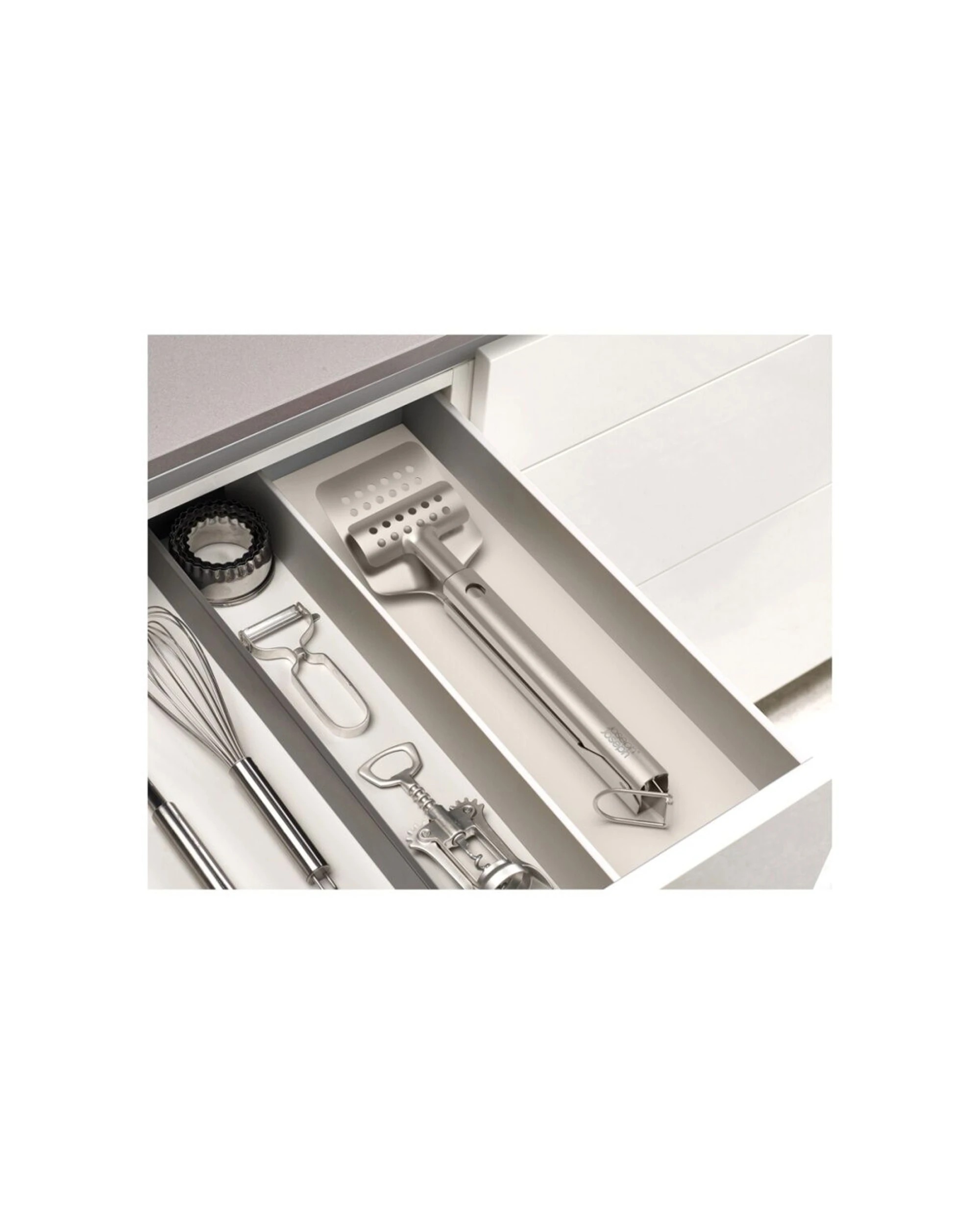 7 Joseph Joseph GrillOut BBQ Turner Tongs Retractable Arms - Silver, 7 of 7