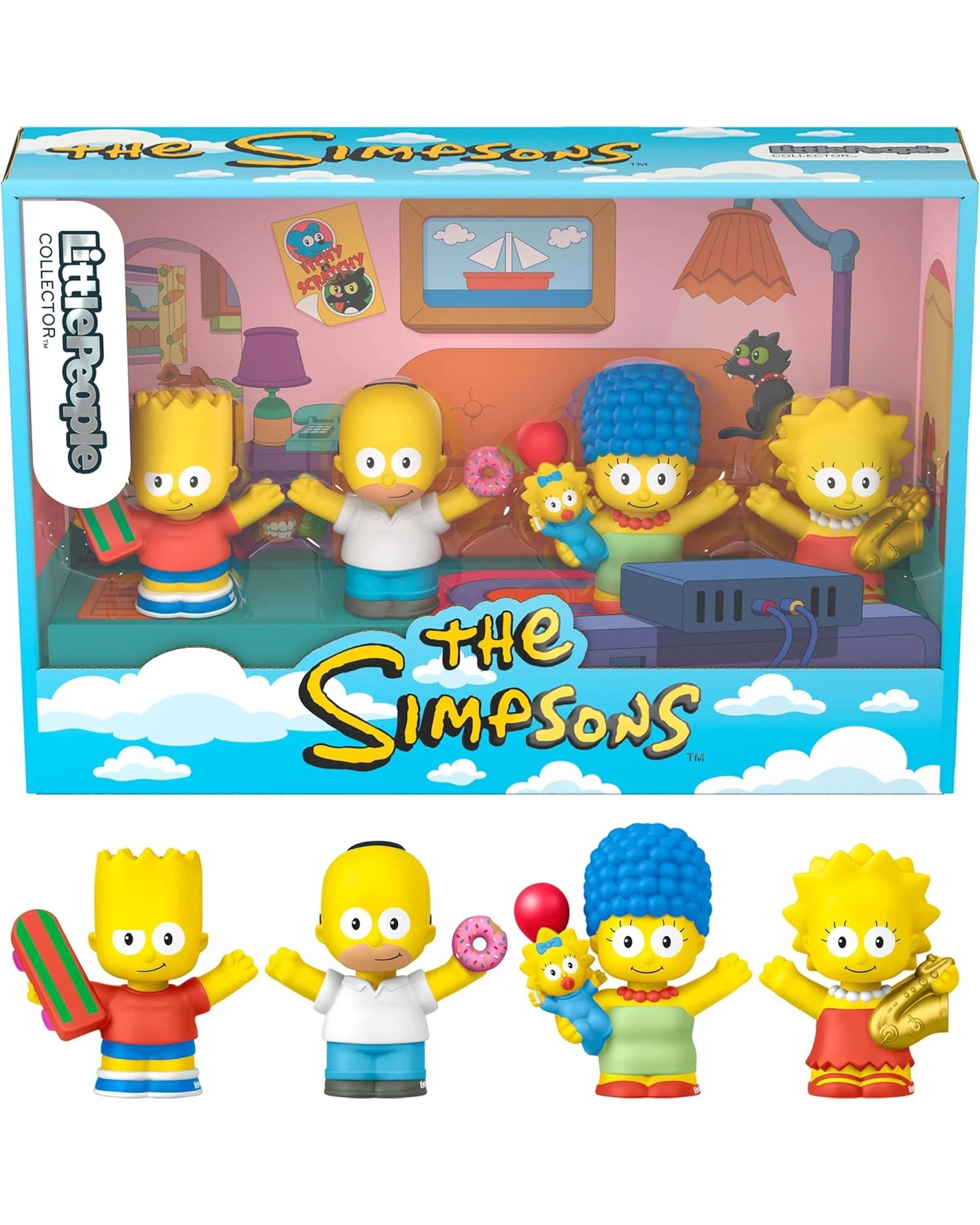 1 Fisher-Price Little People Collector The Simpsons Special Edition Figure Set, 1 of 2