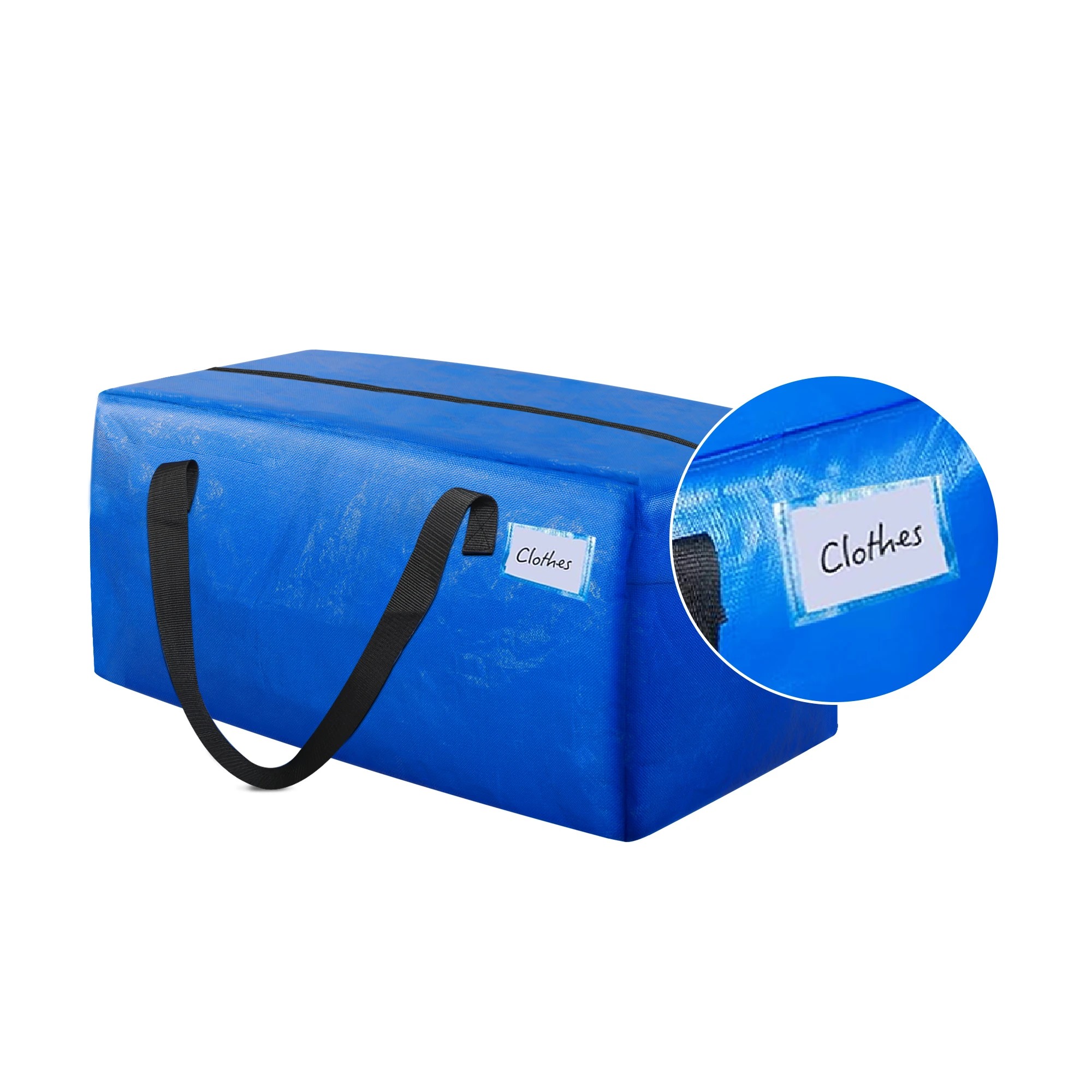 5 Traderight 6PCS Moving Box With Zip and Handle - Blue, 5 of 9