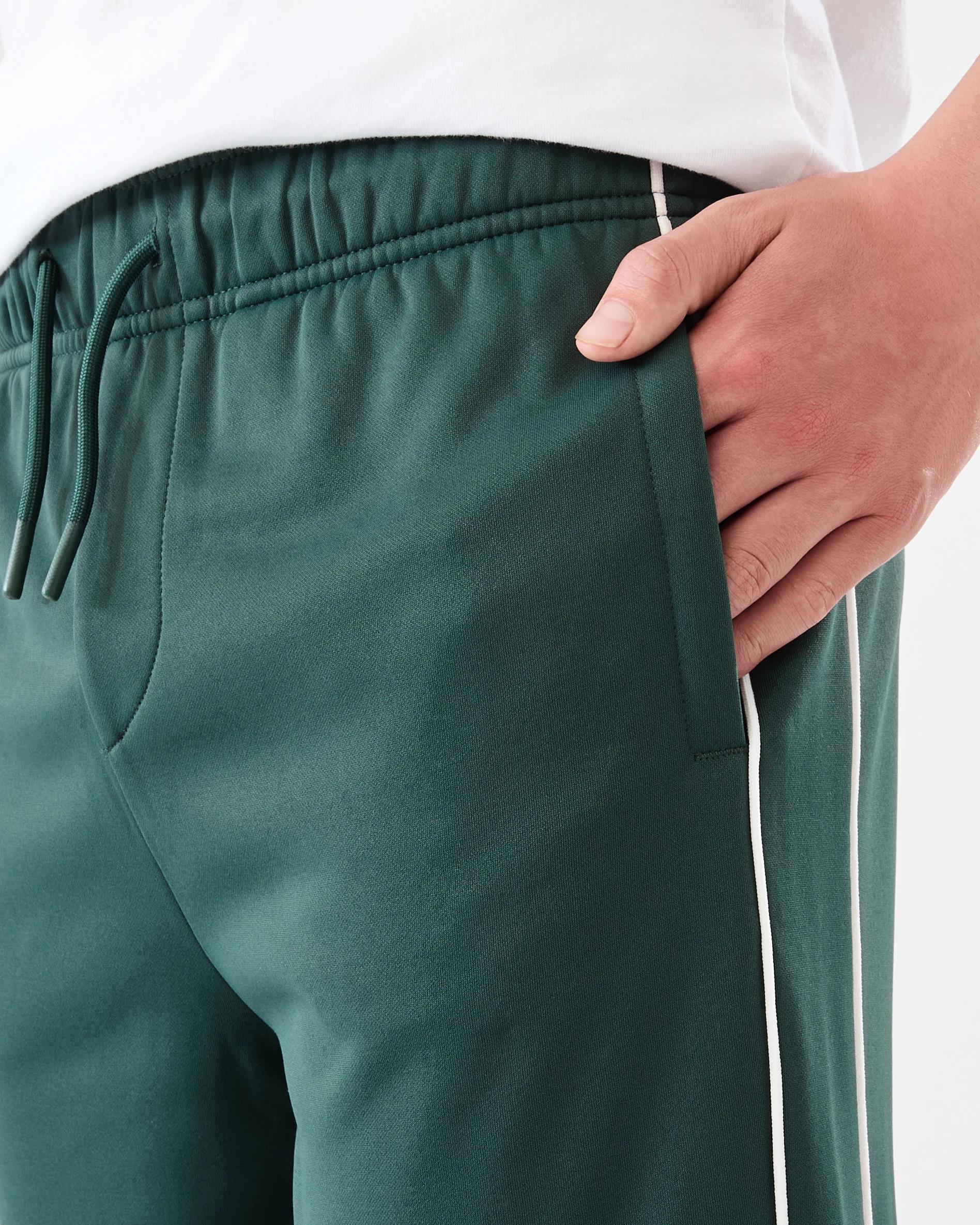 4 Piped Knit Shorts Grn Varsit, 4 of 6